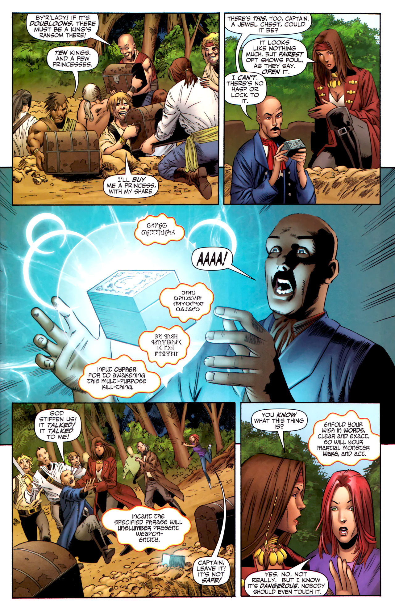 Read online Sigil (2011) comic -  Issue #3 - 20