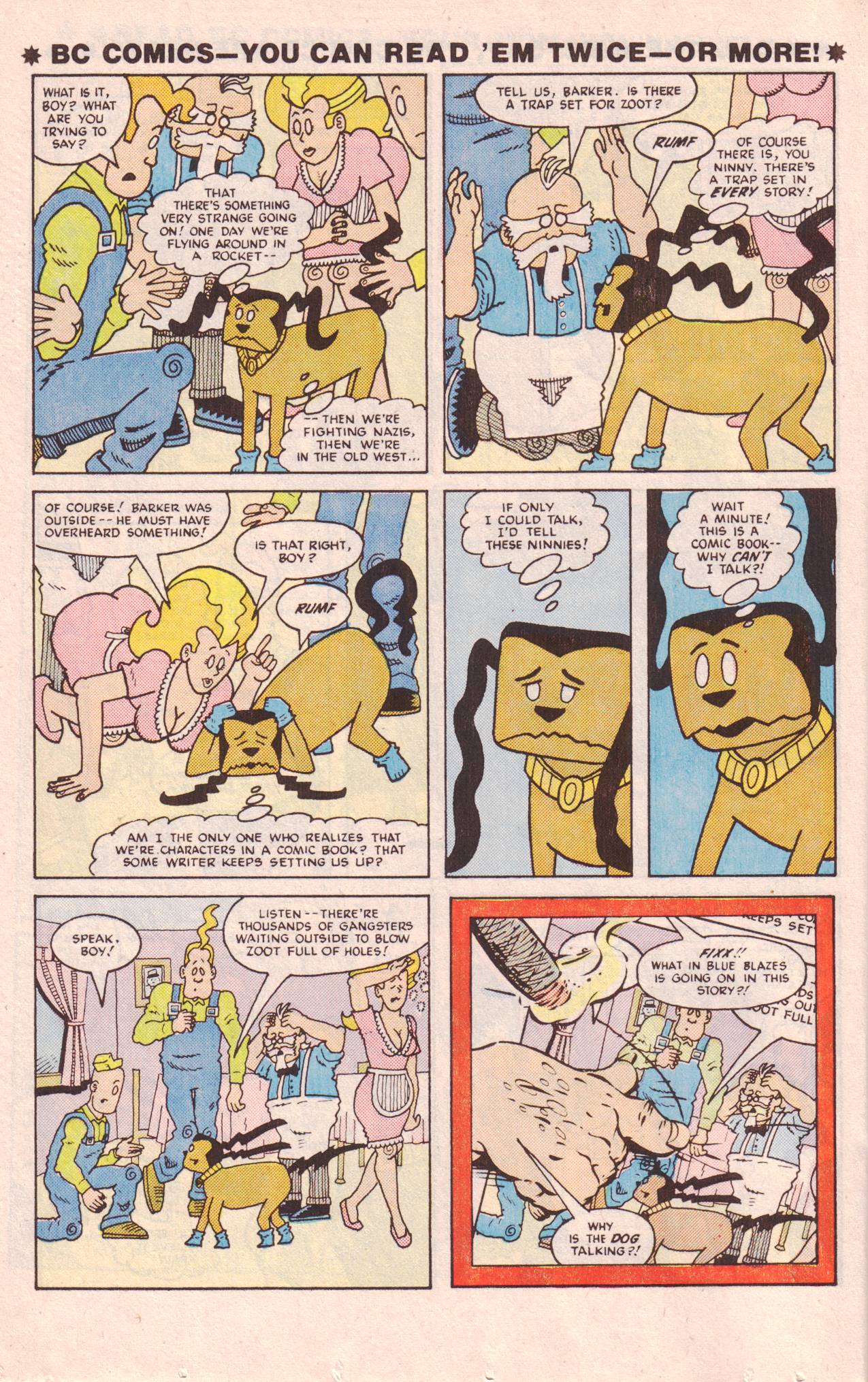 Read online 'Mazing Man comic -  Issue #10 - 15