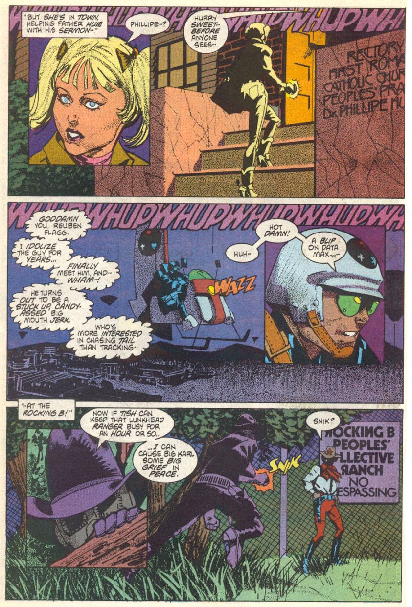 Read online American Flagg! comic -  Issue #16 - 17