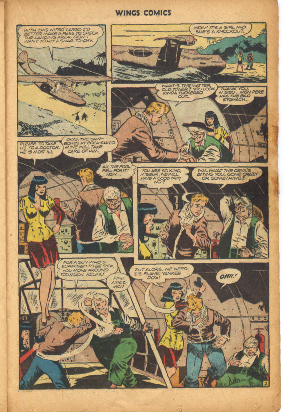 Read online Wings Comics comic -  Issue #70 - 31