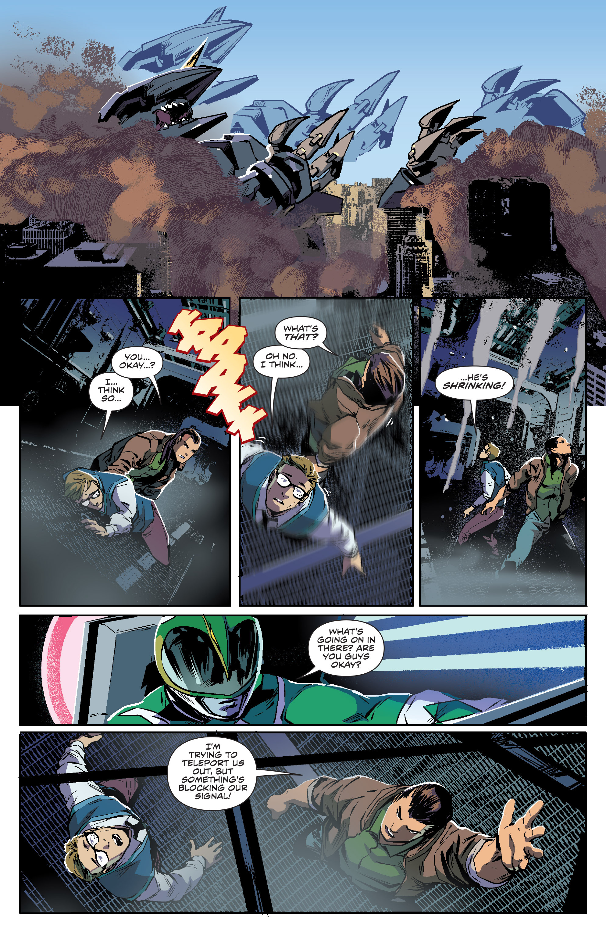 Read online Mighty Morphin Power Rangers comic -  Issue #9 - 16