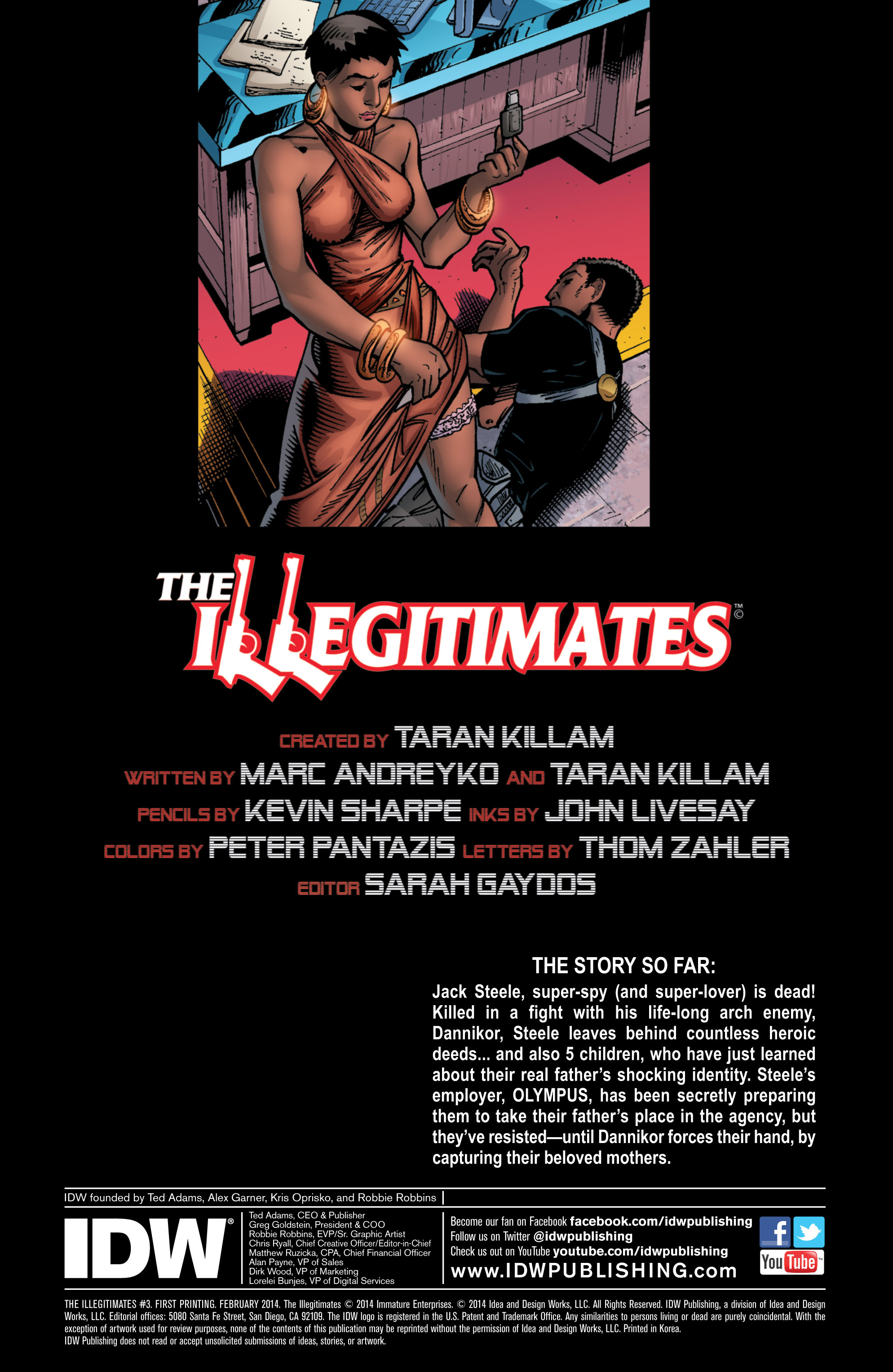 Read online The Illegitimates comic -  Issue #3 - 2