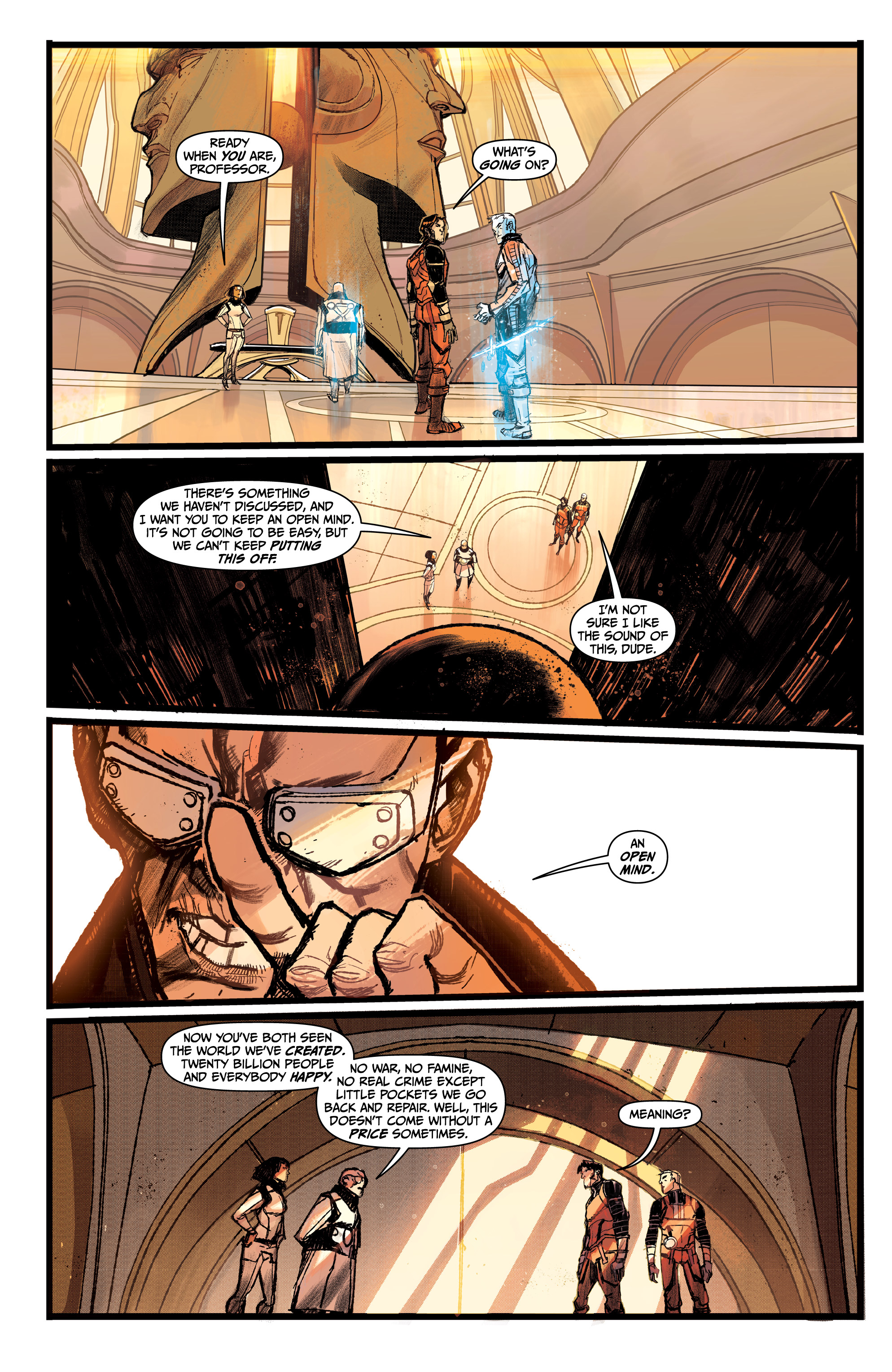 Read online Chrononauts: Futureshock comic -  Issue #3 - 19