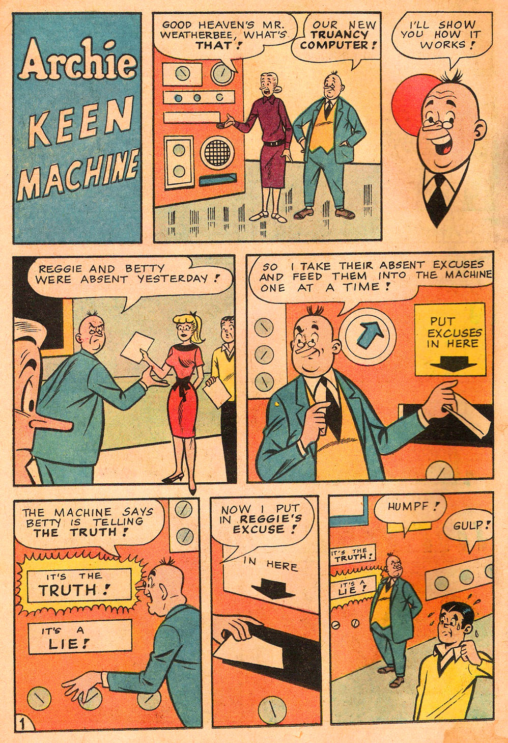 Read online Pep Comics comic -  Issue #188 - 10