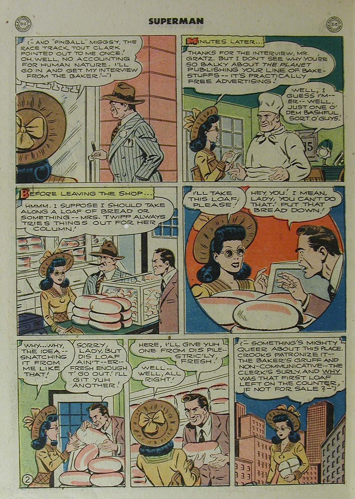 Read online Superman (1939) comic -  Issue #29 - 32