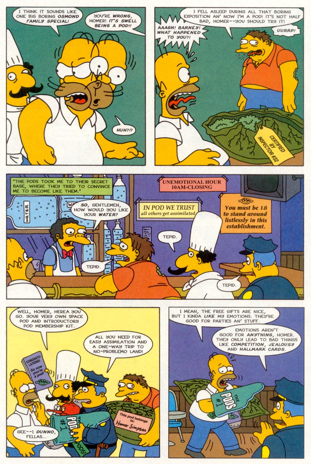 Read online Treehouse of Horror comic -  Issue #3 - 10