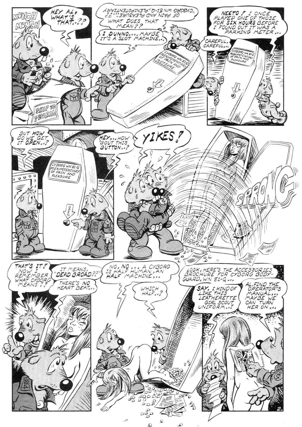 Read online Army  Surplus Komikz Featuring: Cutey Bunny comic -  Issue #2 - 27