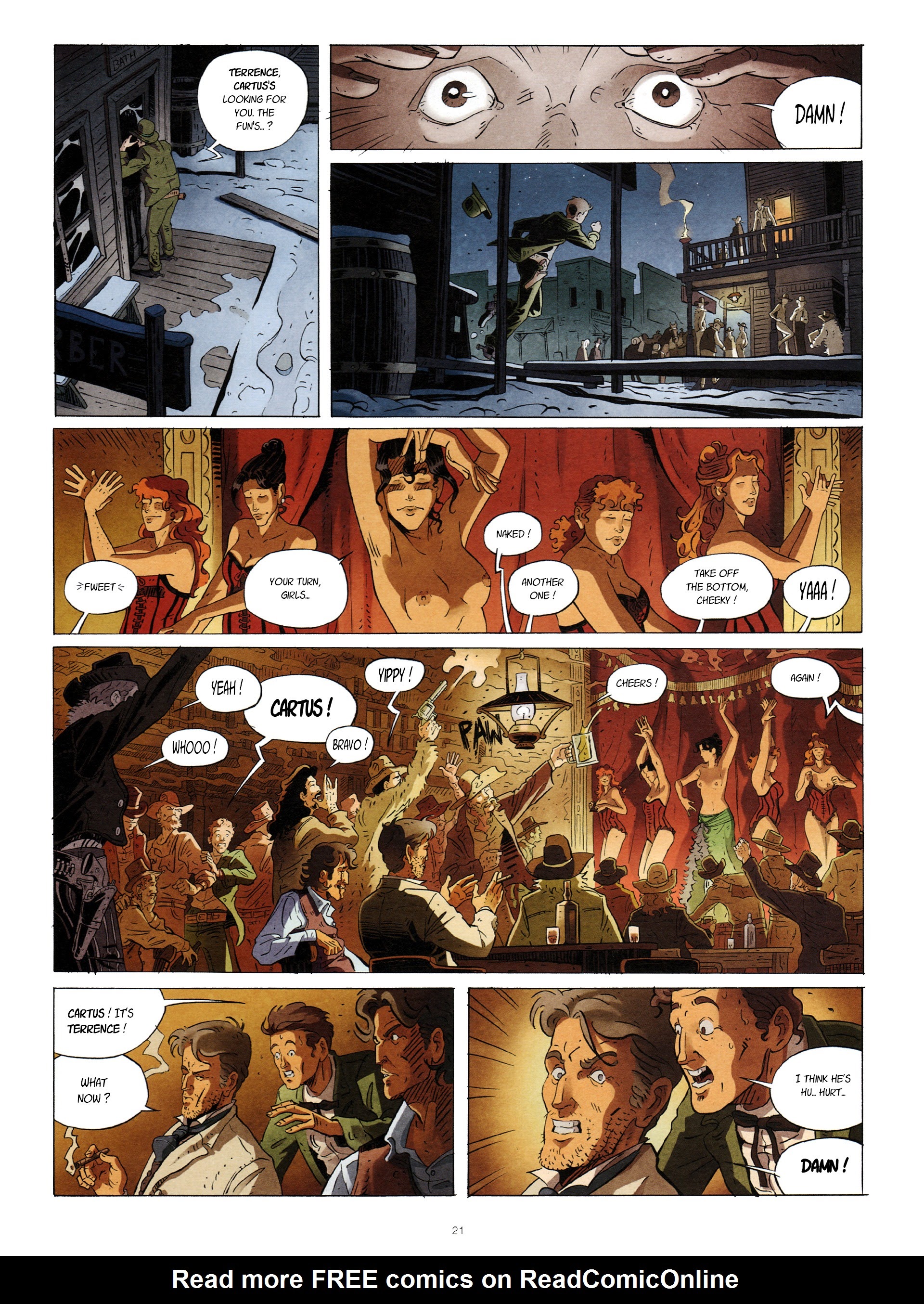Read online The Reverend comic -  Issue #1 - 23