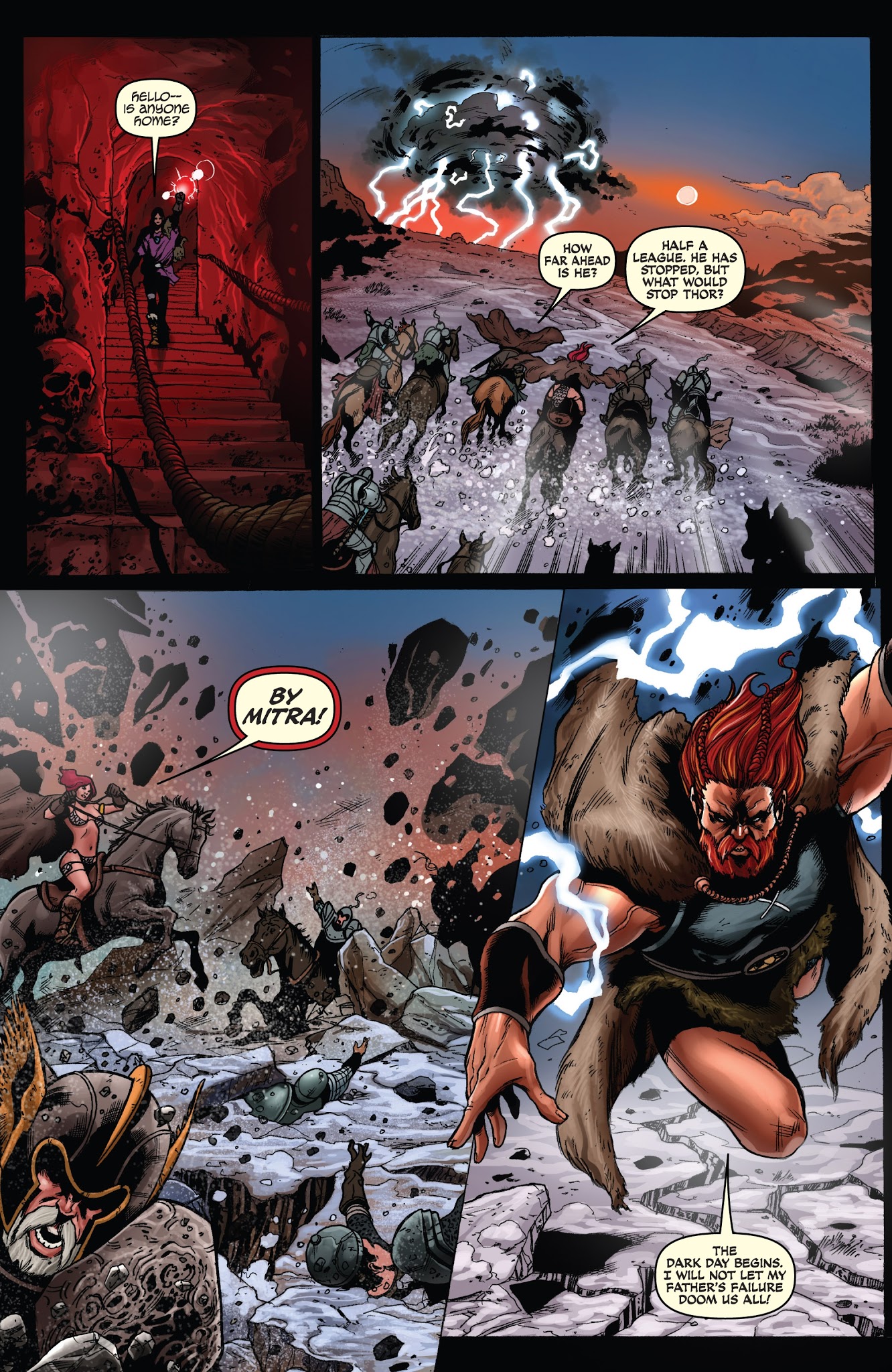 Read online Red Sonja: Revenge of the Gods comic -  Issue #4 - 4