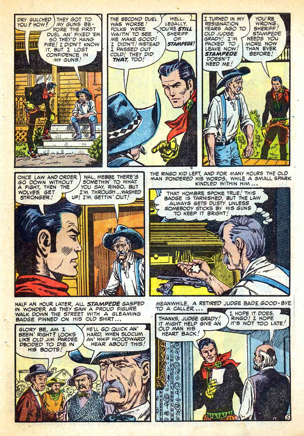 Read online Ringo Kid comic -  Issue #9 - 32