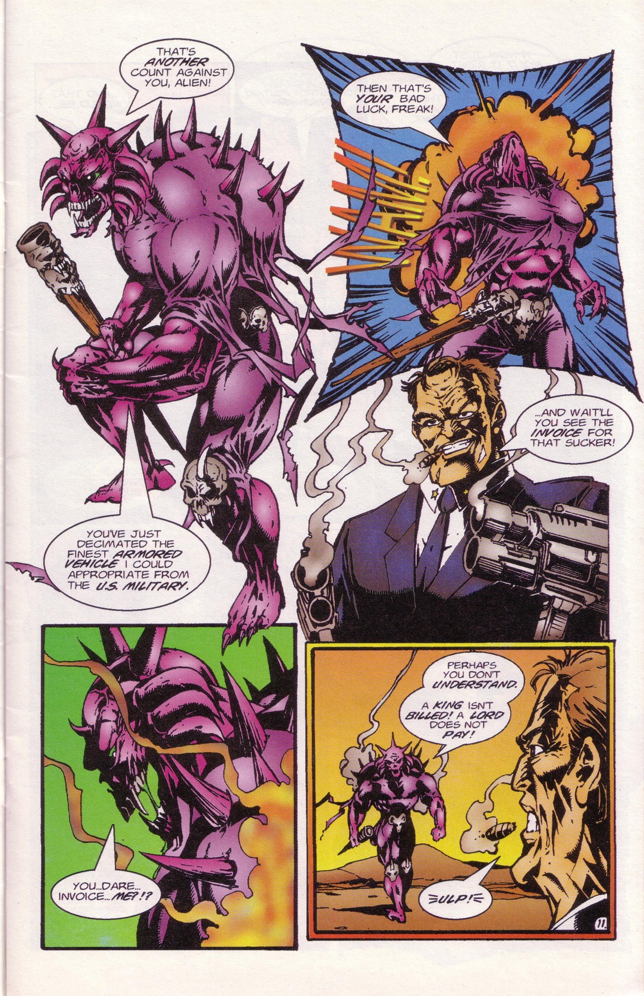 Read online Zen Intergalactic Ninja Color comic -  Issue #2 - 13