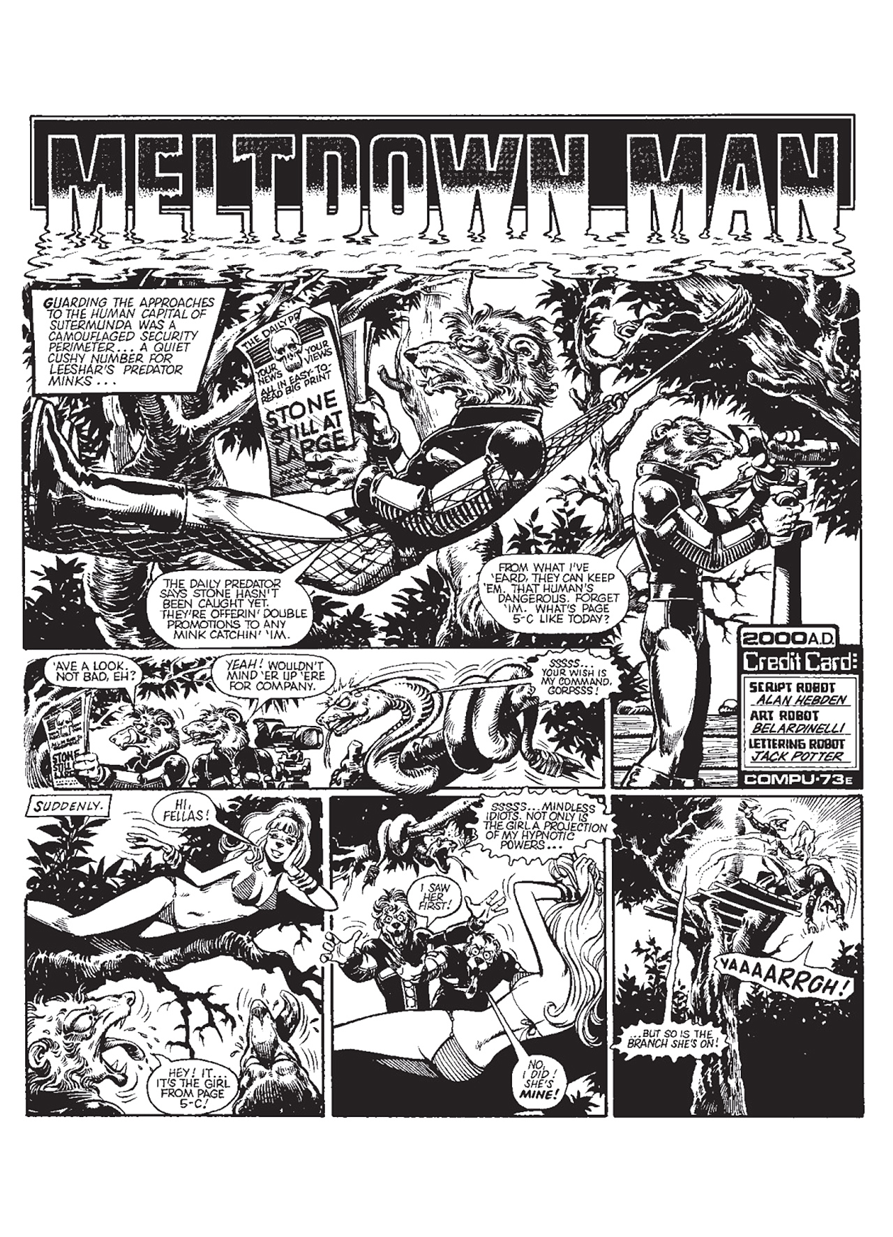 Read online Meltdown Man comic -  Issue # TPB - 153