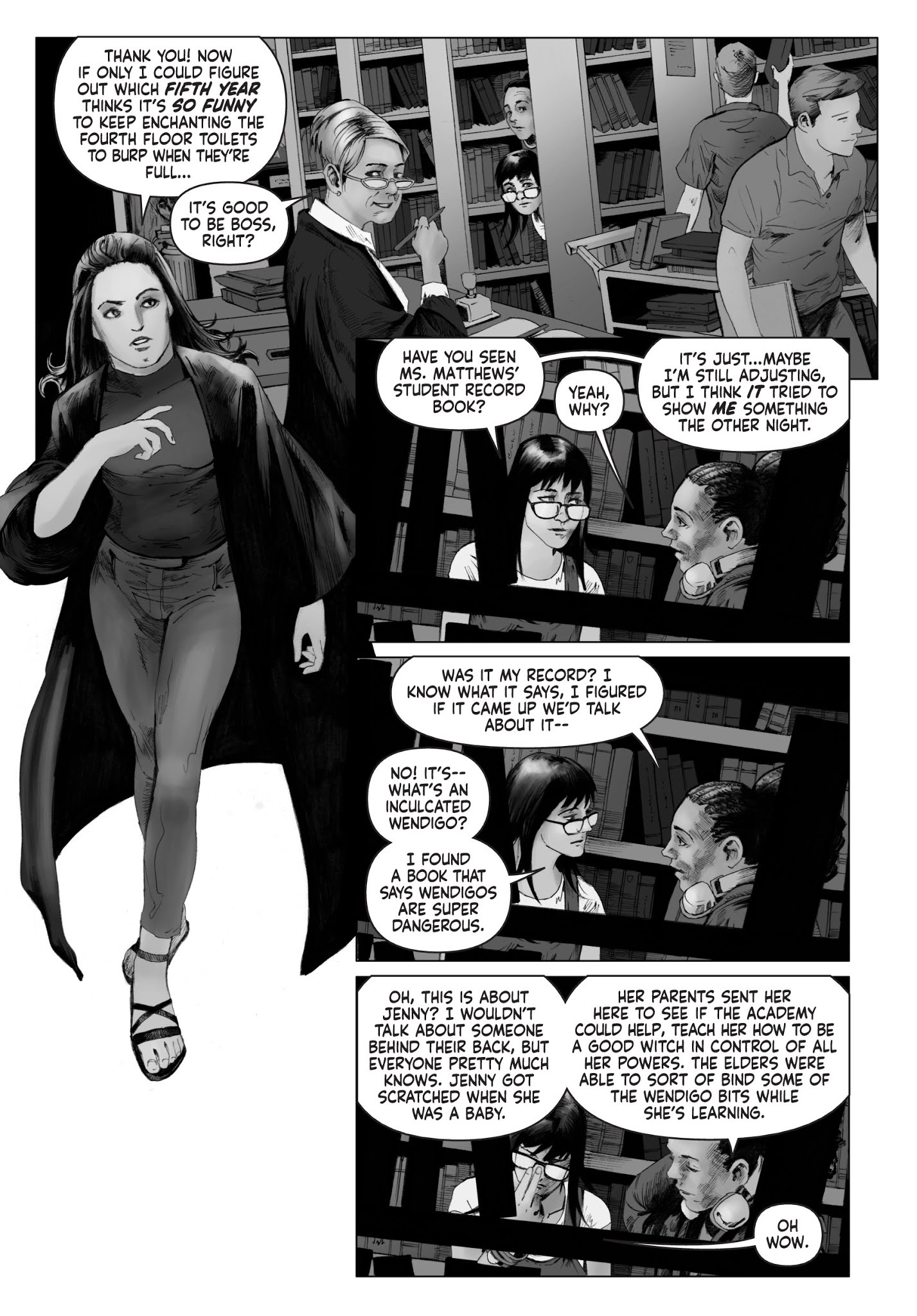 Read online Charmed: Magic School comic -  Issue # TPB - 46