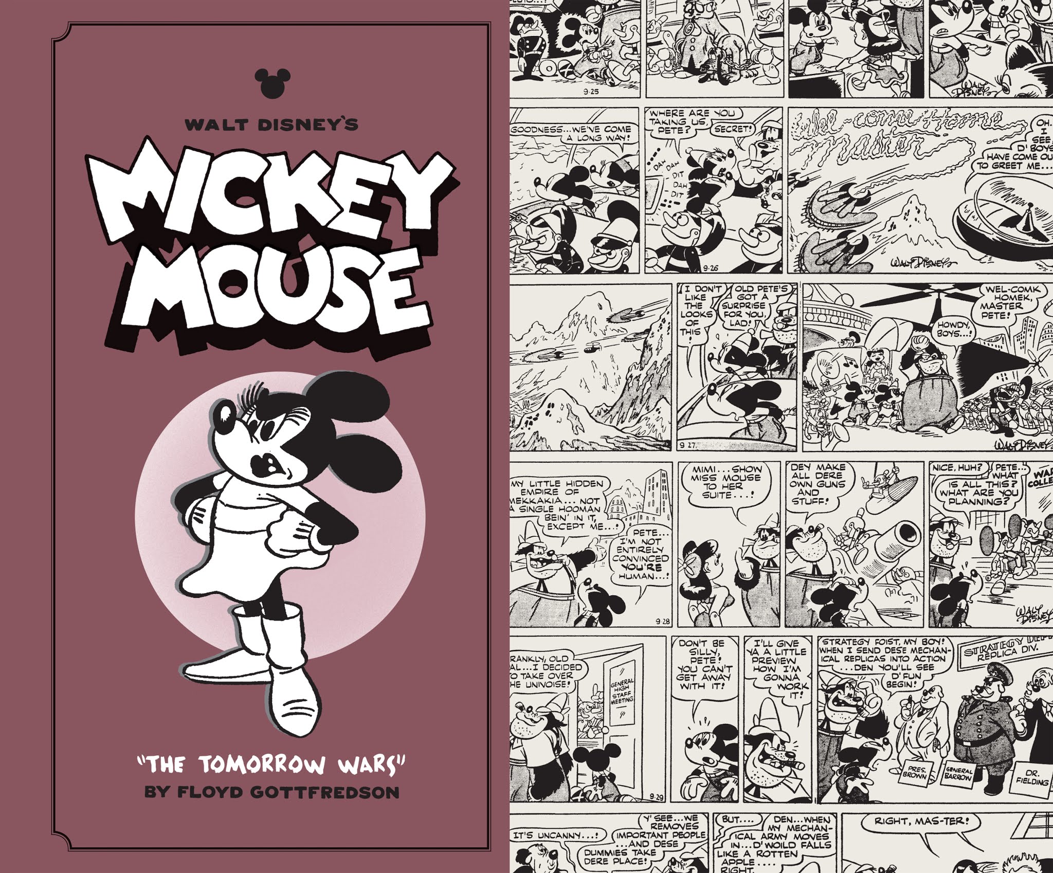 Read online Walt Disney's Mickey Mouse by Floyd Gottfredson comic -  Issue # TPB 8 (Part 1) - 1