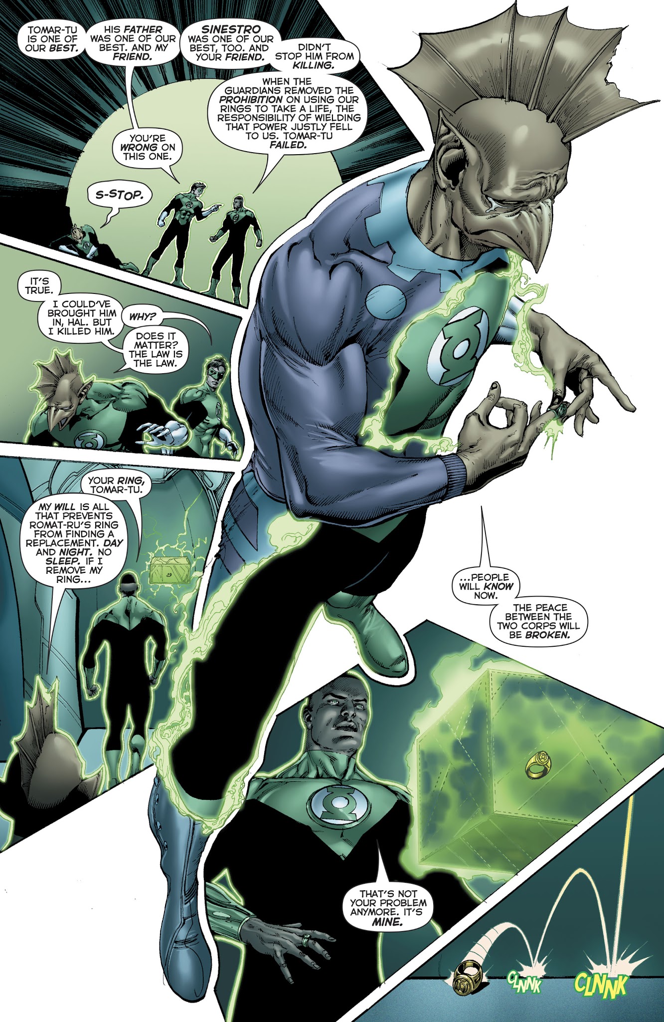 Read online Hal Jordan And The Green Lantern Corps comic -  Issue #24 - 9