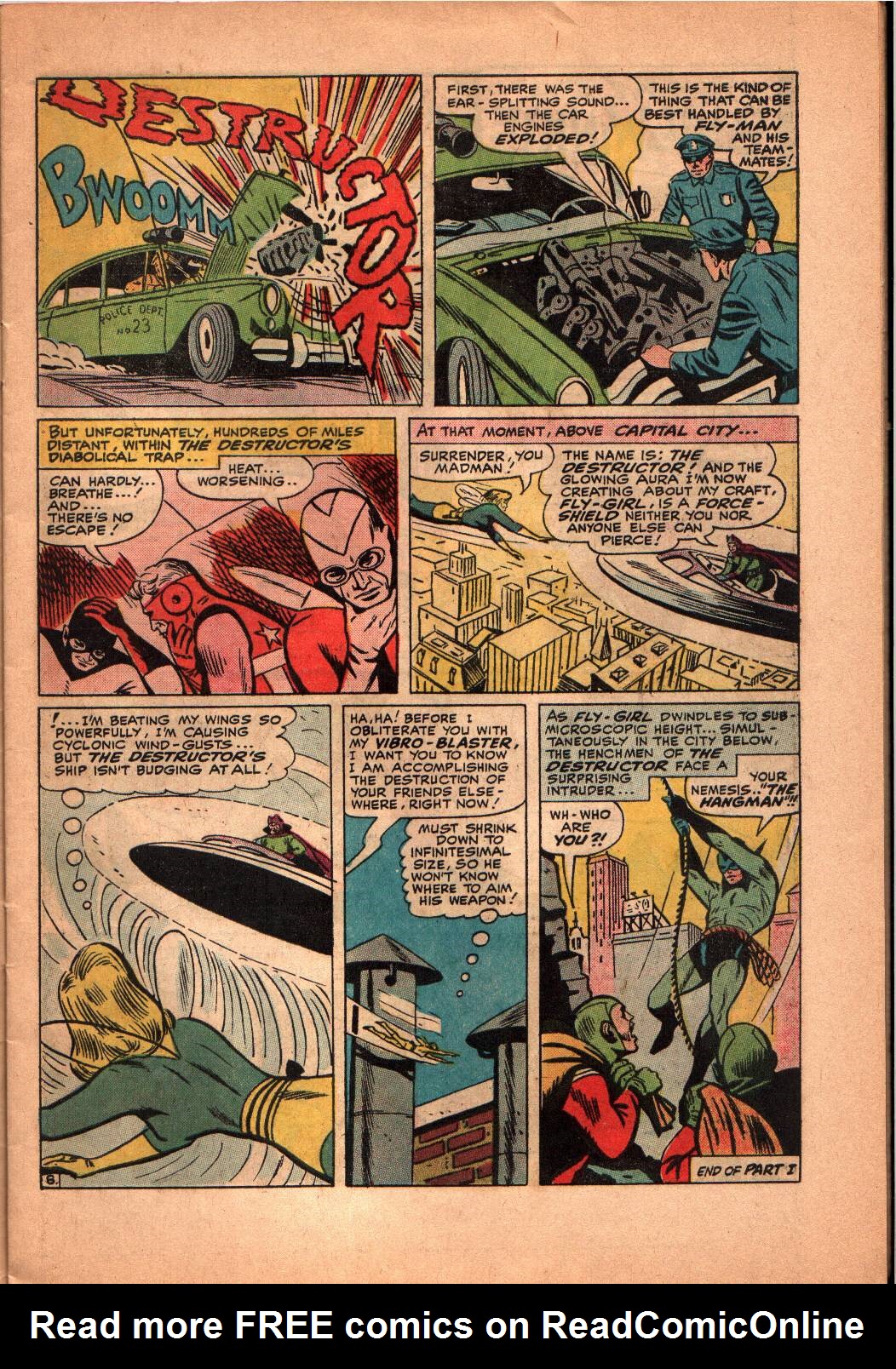 Read online Fly Man comic -  Issue #33 - 9