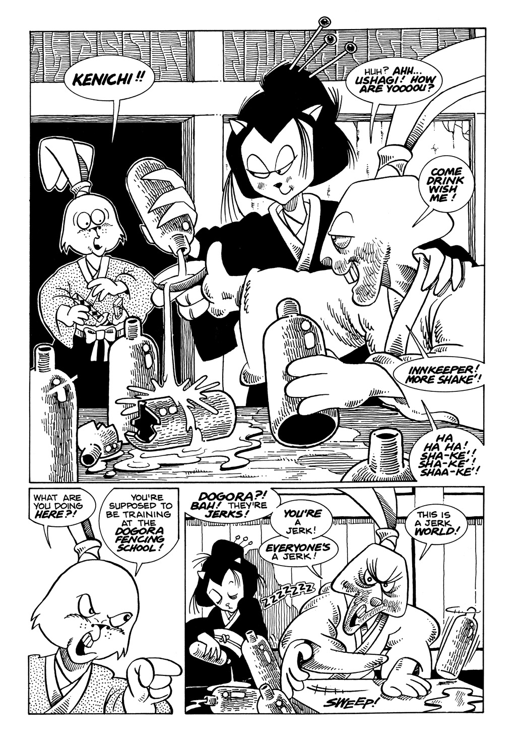 Read online Usagi Yojimbo (1987) comic -  Issue #3 - 8