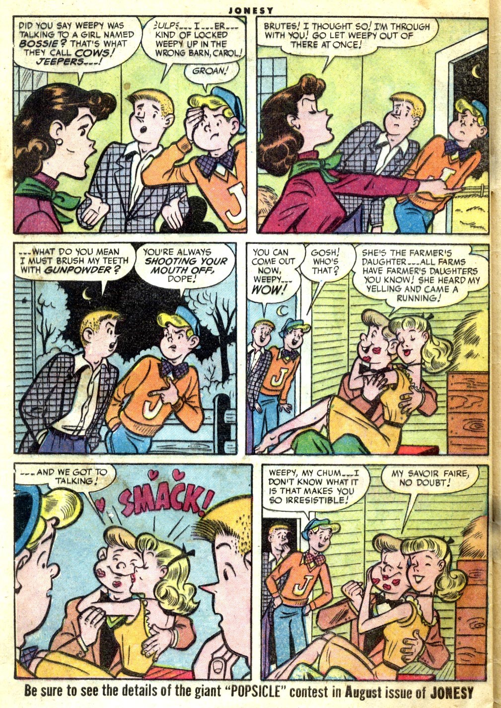 Read online Jonesy (1953) comic -  Issue #6 - 32