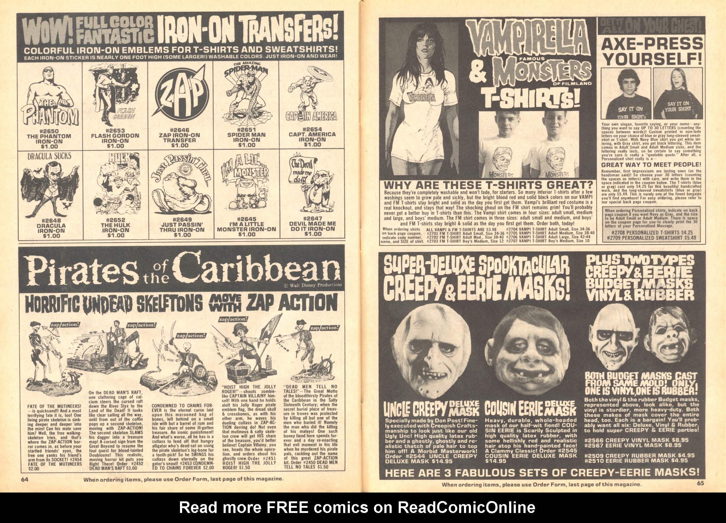 Read online Creepy (1964) comic -  Issue #60 - 61