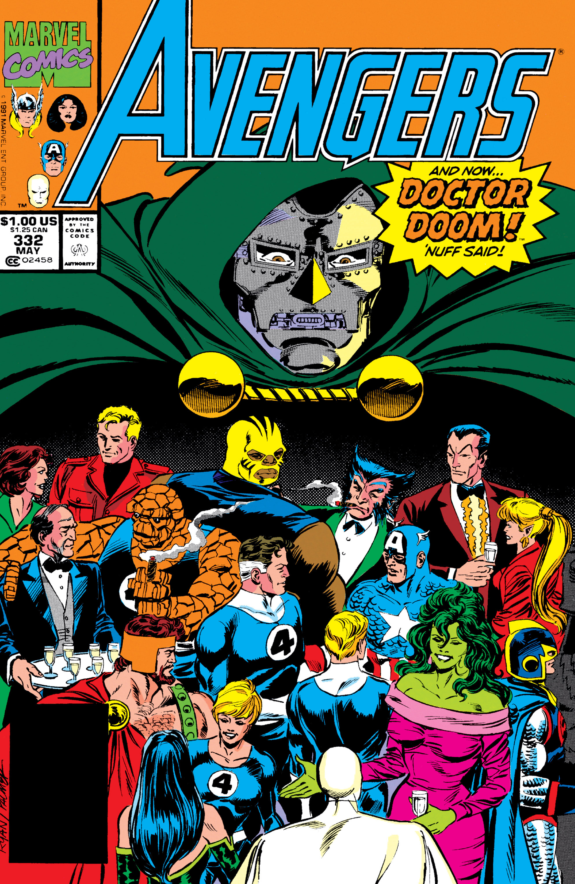 Read online The Avengers (1963) comic -  Issue #332 - 1