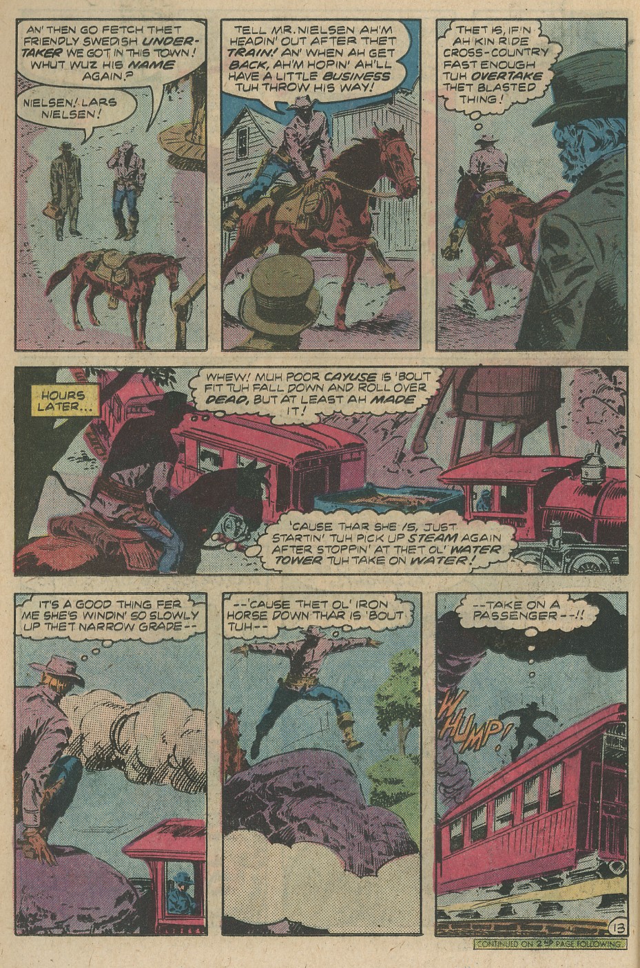 Read online Jonah Hex (1977) comic -  Issue #47 - 14