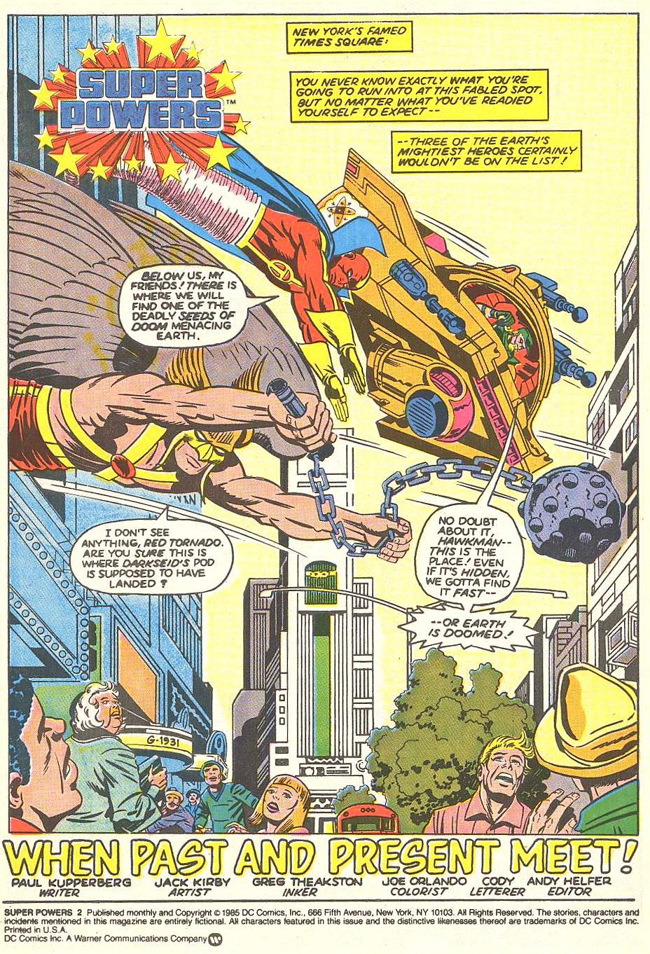 Read online Super Powers (1985) comic -  Issue #2 - 3