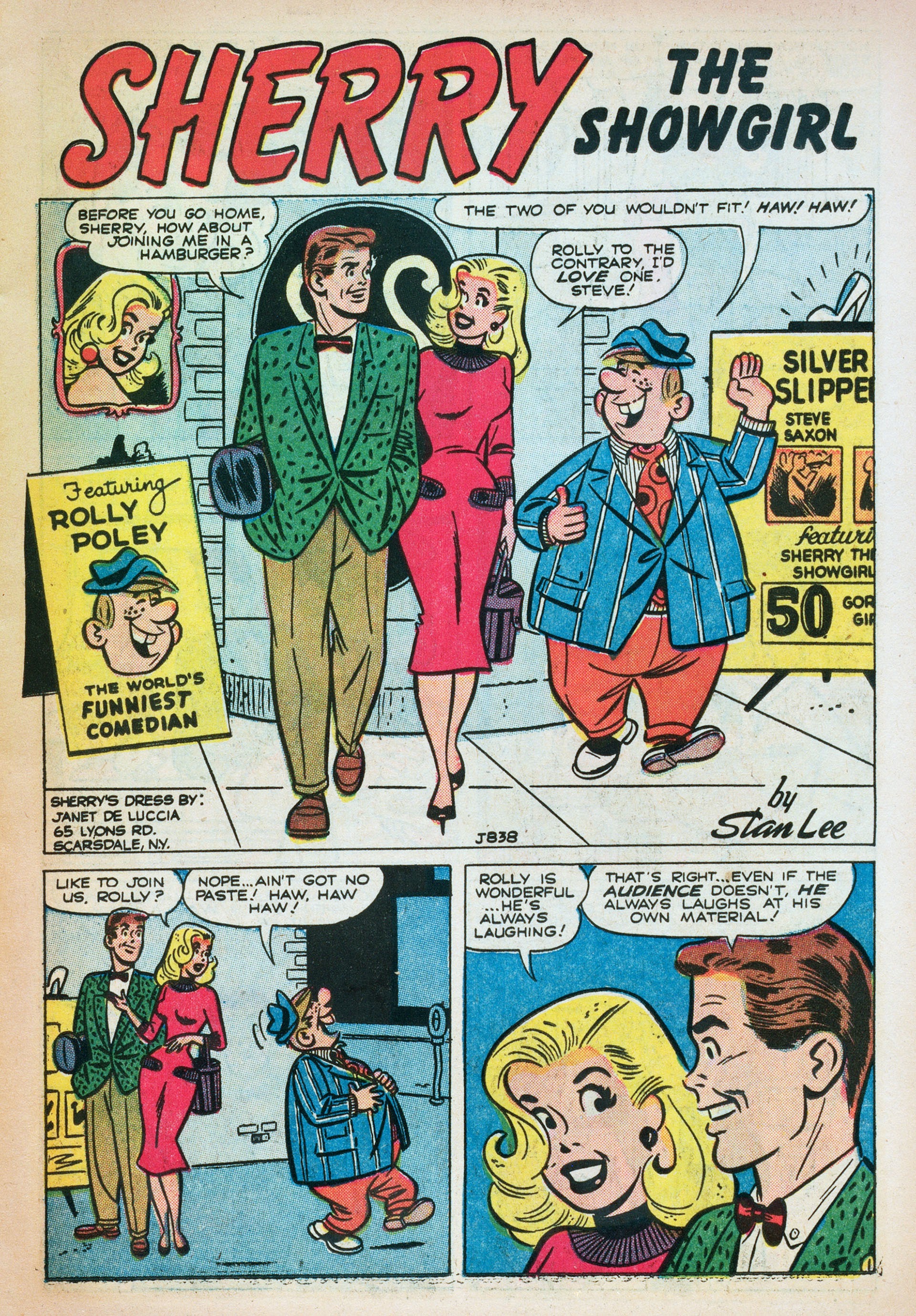 Read online Sherry the Showgirl (1956) comic -  Issue #1 - 11