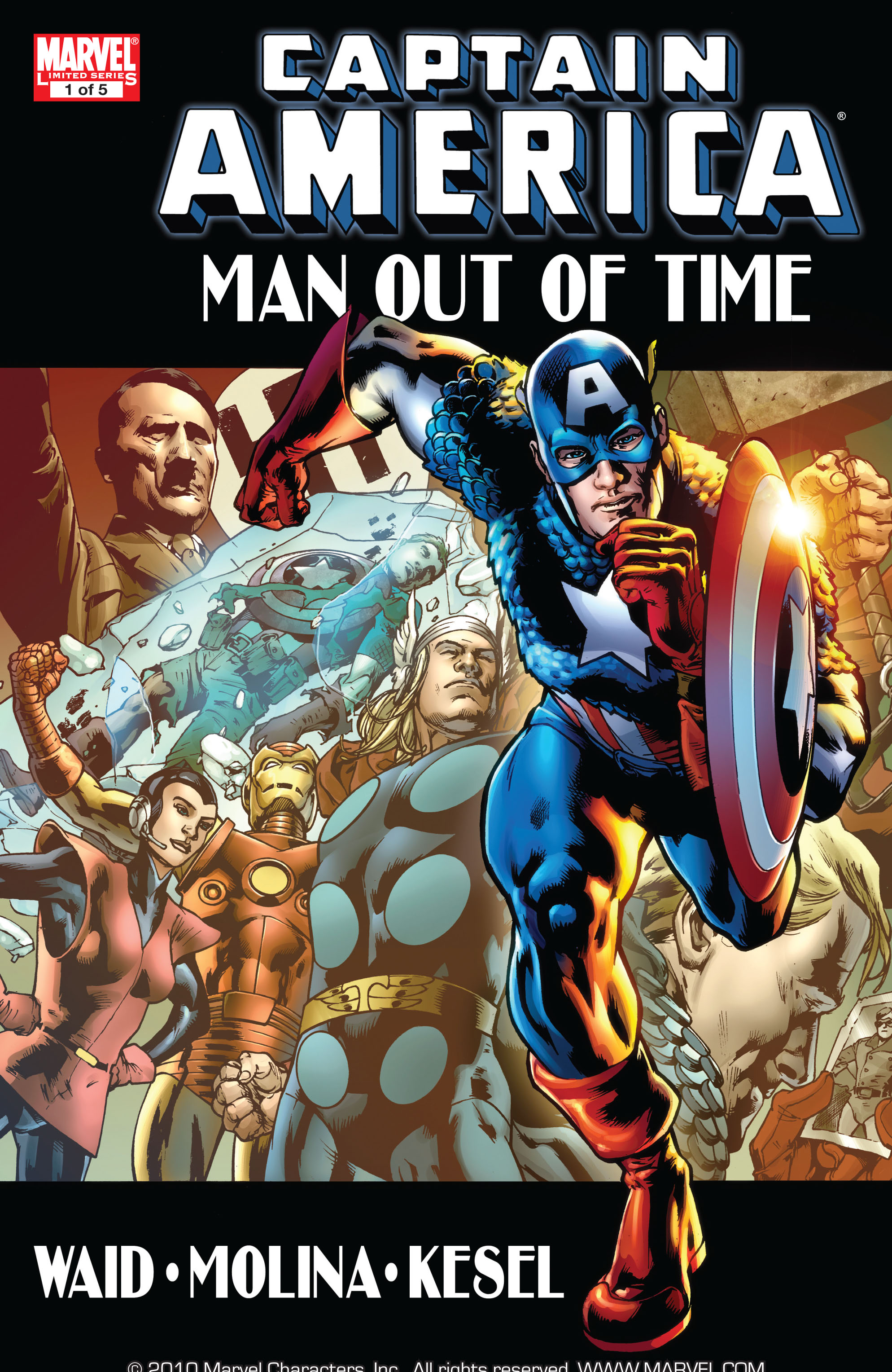 Captain America: Man Out of Time 1 Page 0