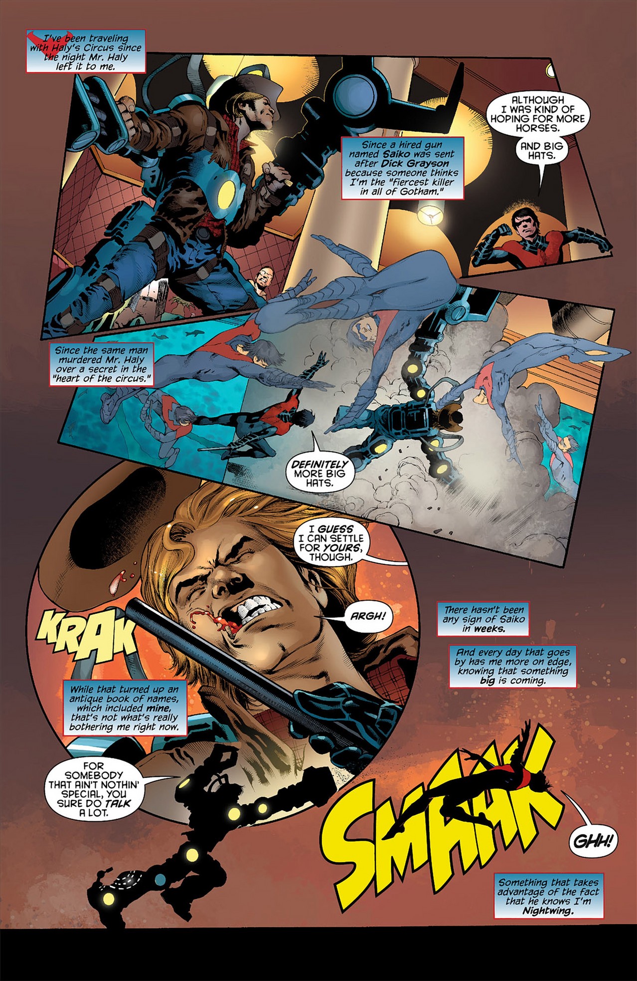 Read online Nightwing (2011) comic -  Issue #6 - 3