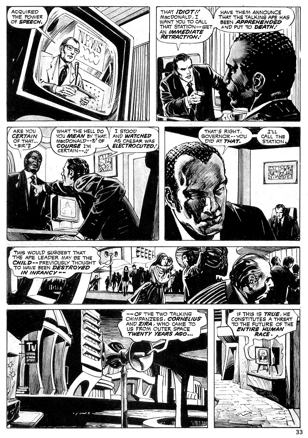 Read online Planet of the Apes comic -  Issue #21 - 32