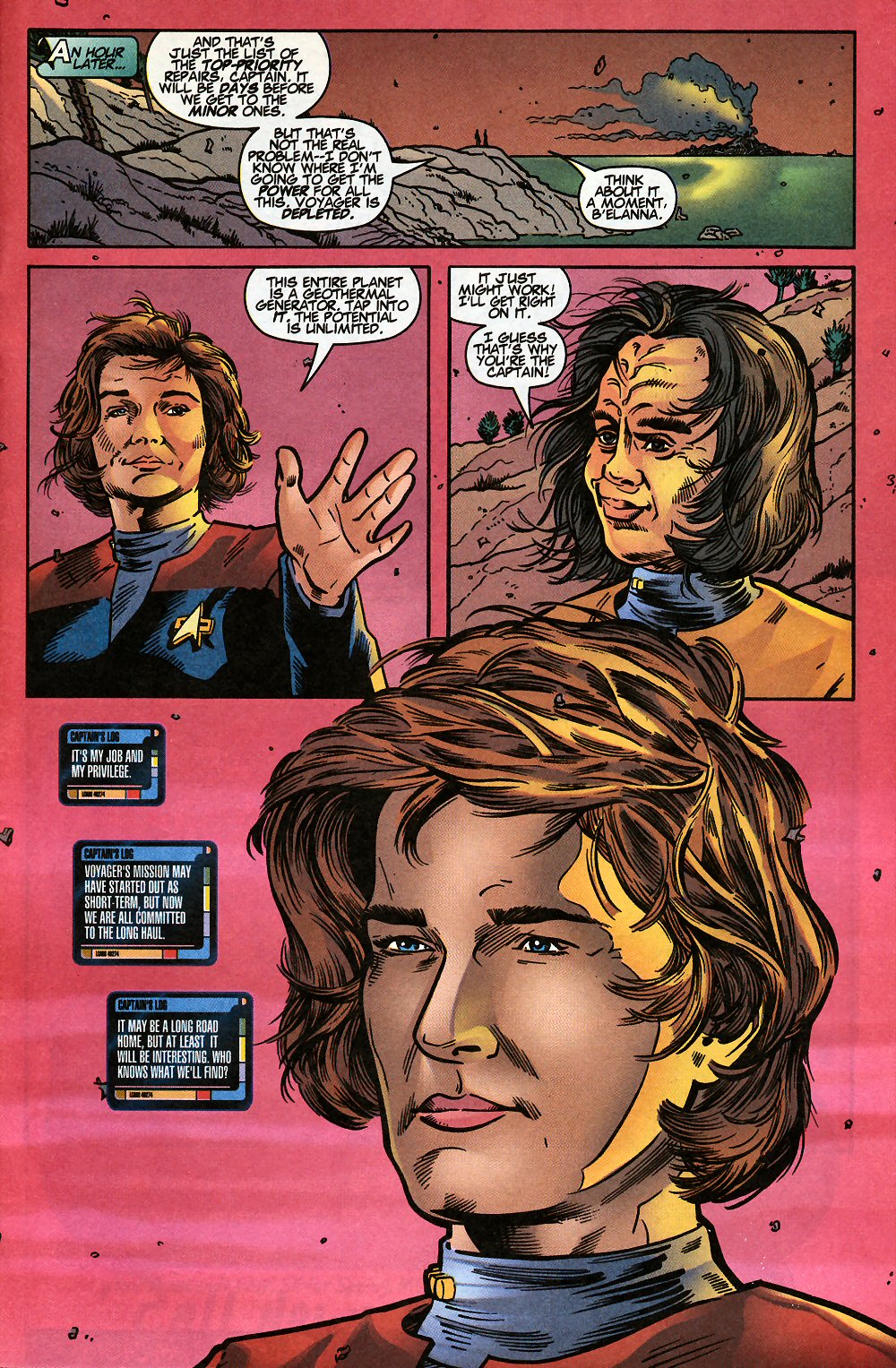 Read online Star Trek: Voyager--Splashdown comic -  Issue #4 - 32