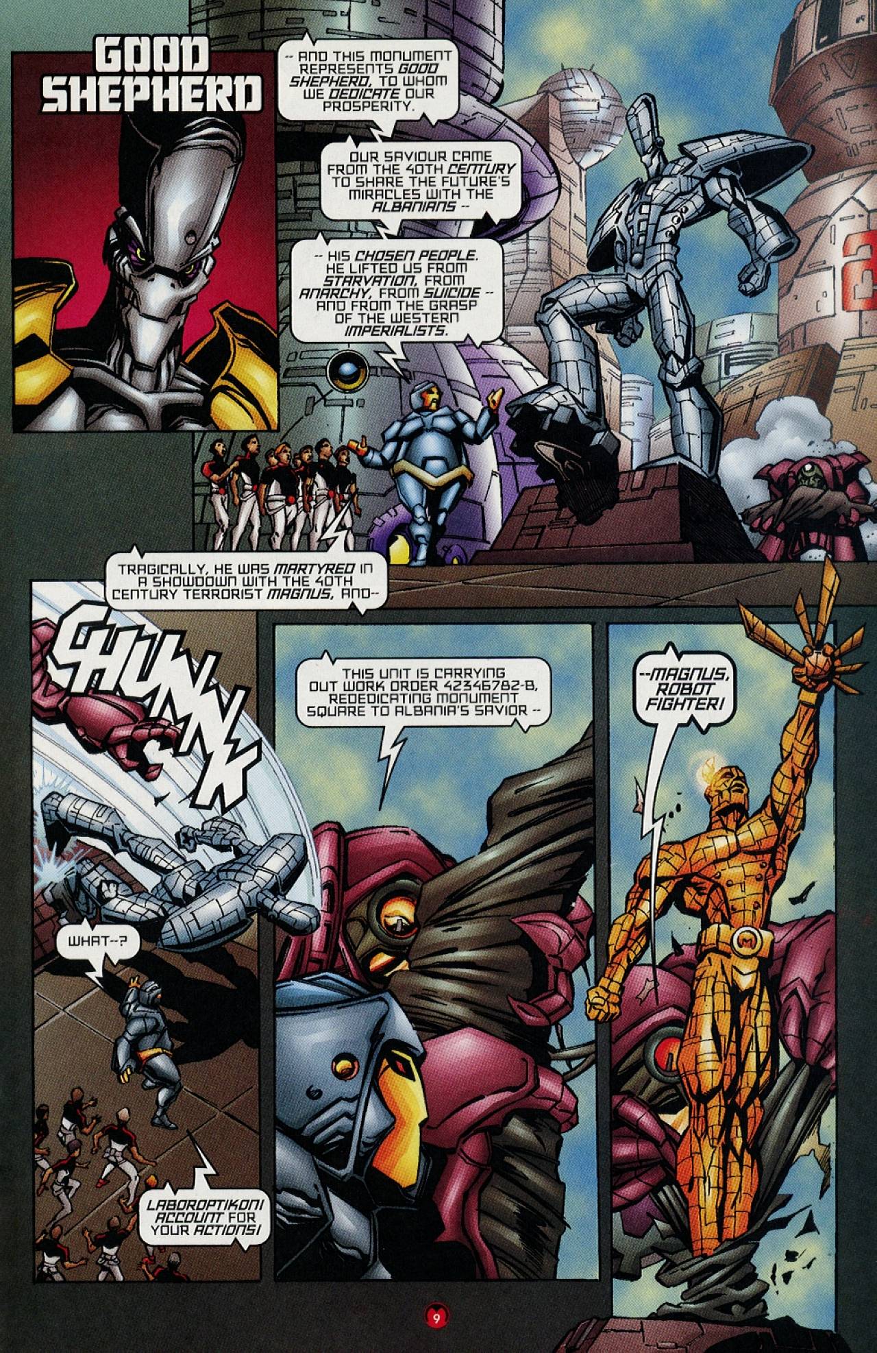 Read online Magnus Robot Fighter (1997) comic -  Issue #13 - 8