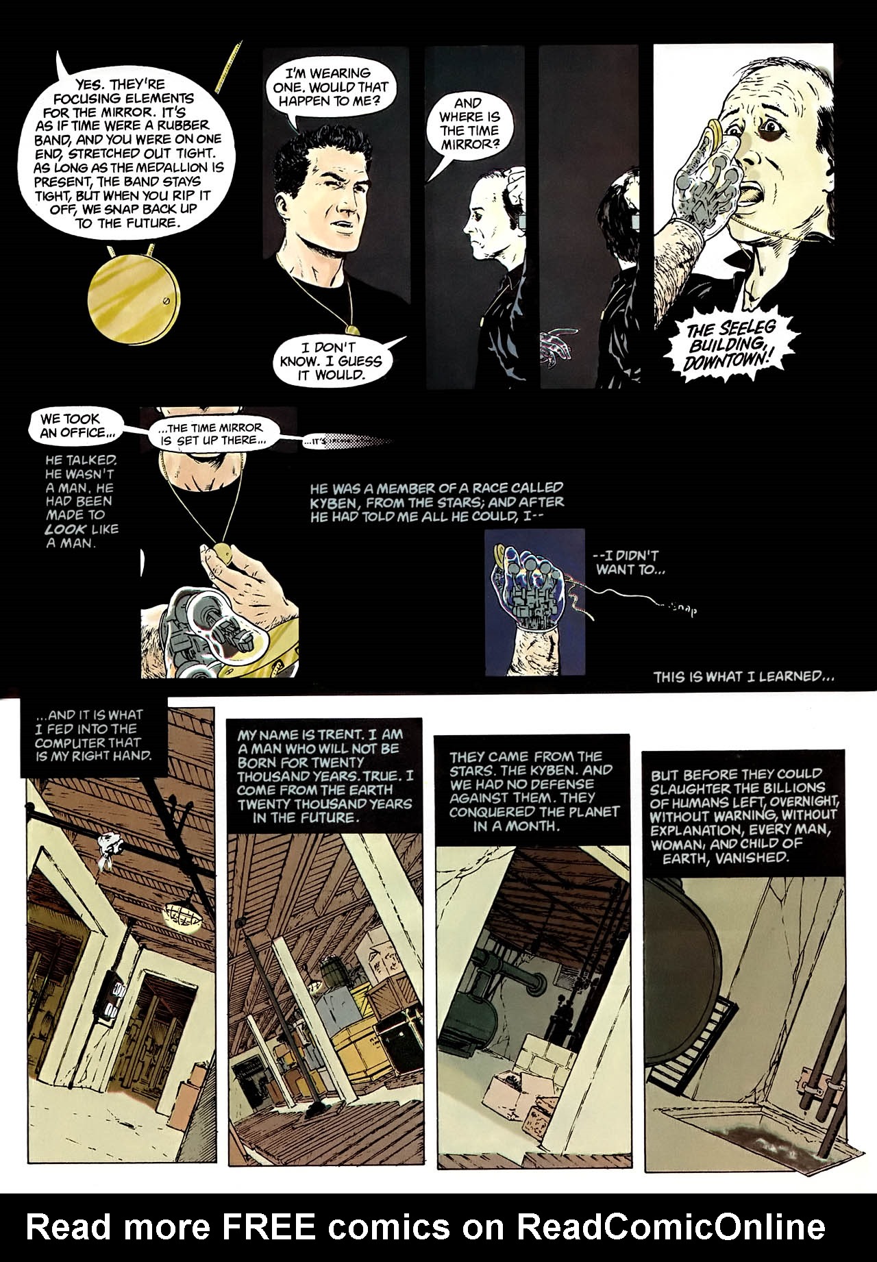 Read online Science Fiction Graphic Novel comic -  Issue #5 - 10