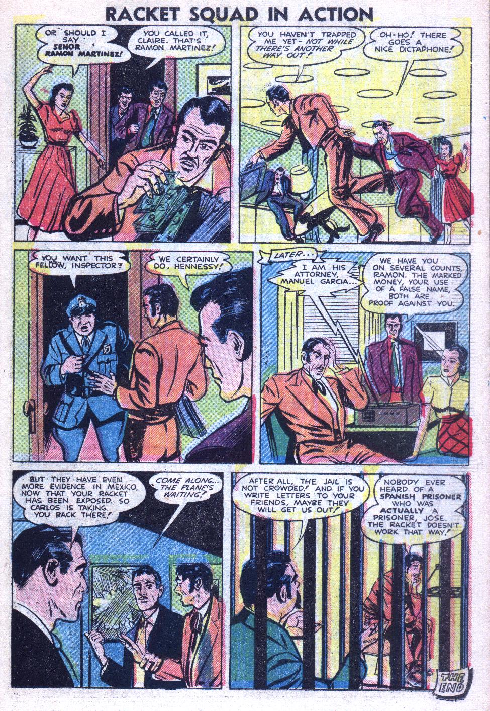 Read online Racket Squad in Action comic -  Issue #4 - 11