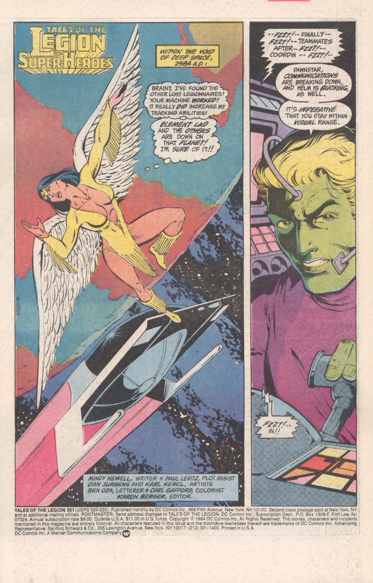 Read online Tales of the Legion comic -  Issue #321 - 2