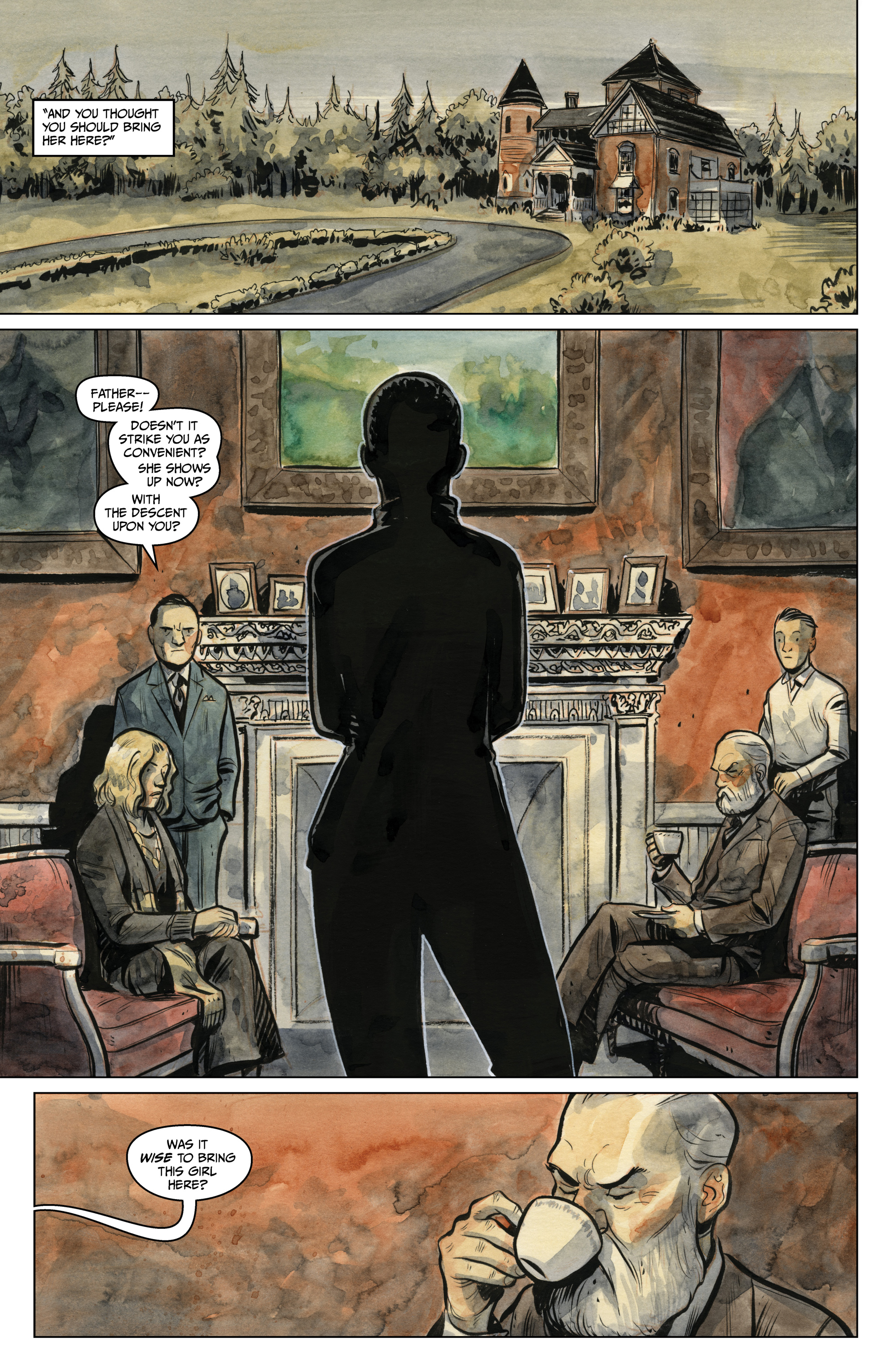 Read online Manor Black comic -  Issue # _TPB - 41