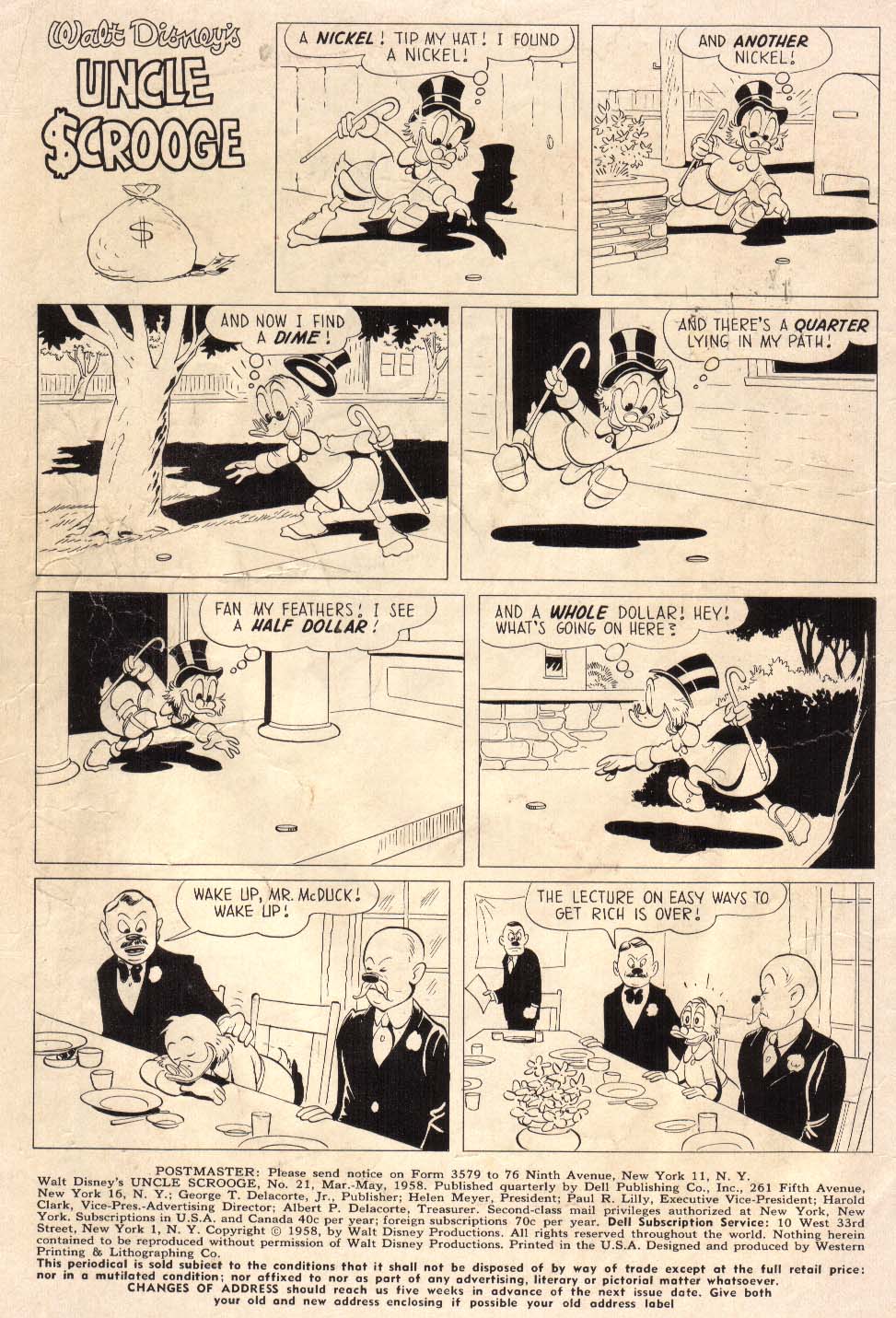 Read online Uncle Scrooge (1953) comic -  Issue #21 - 2