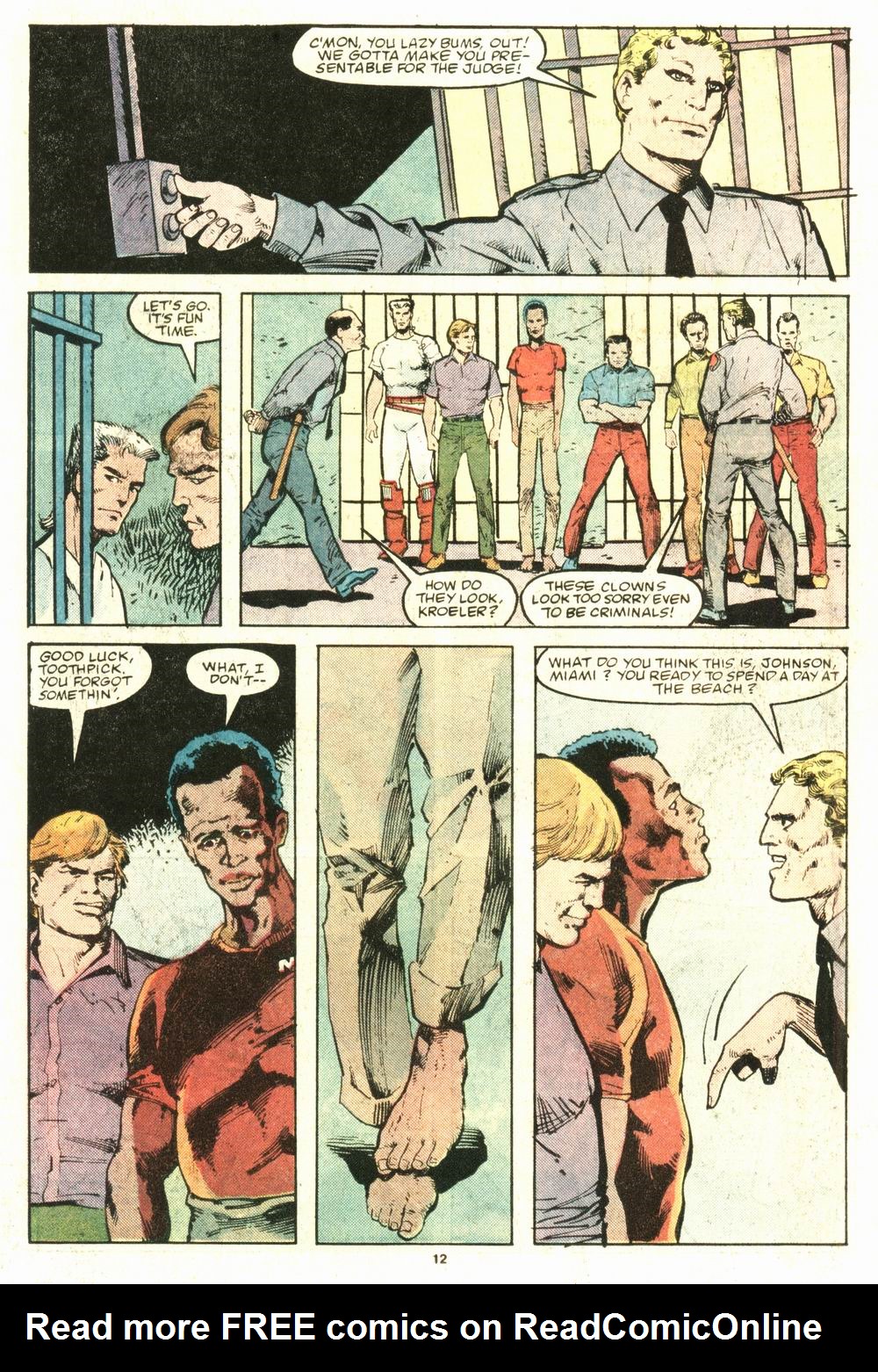 Read online Justice (1986) comic -  Issue #8 - 13