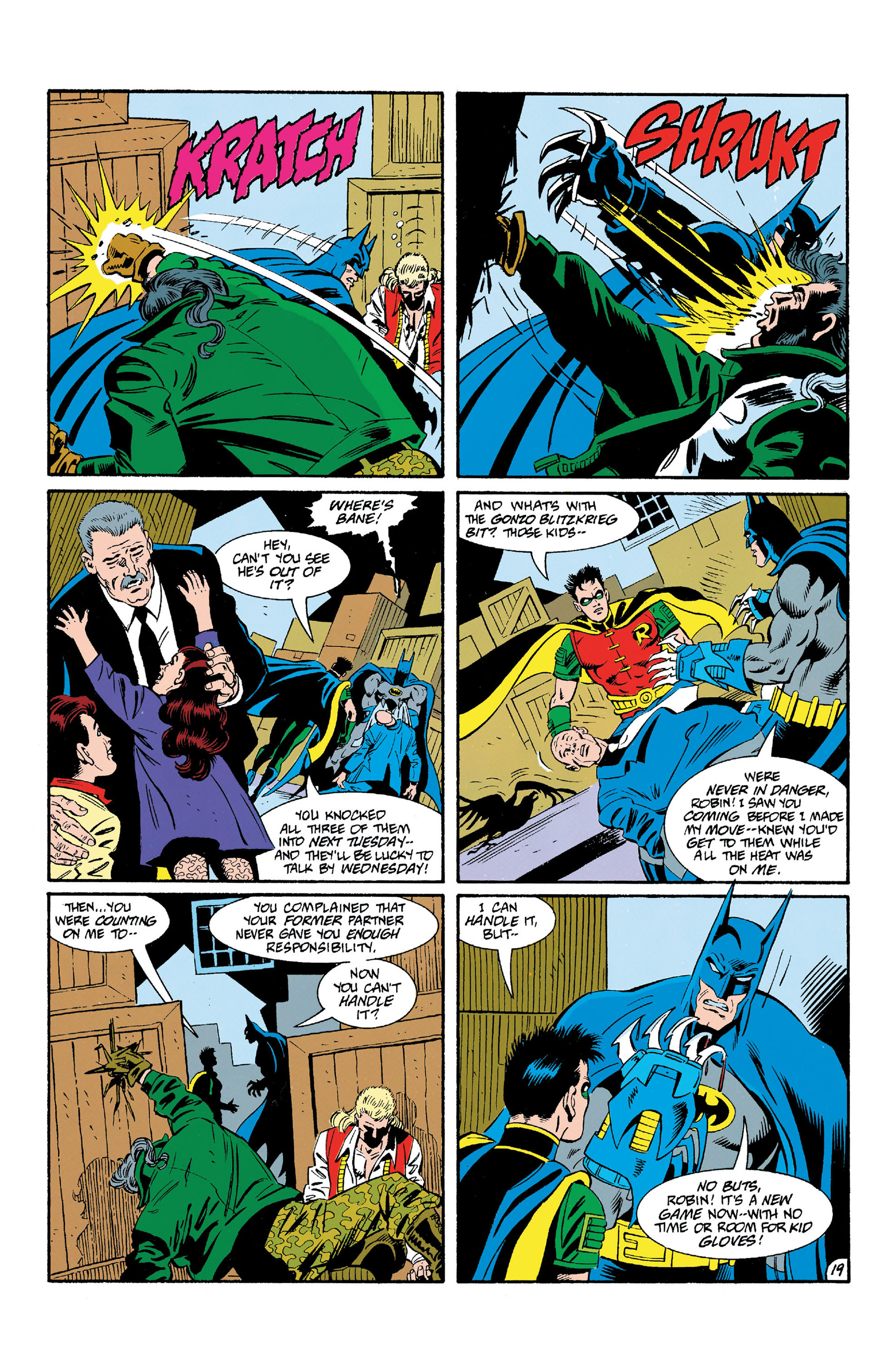 Read online Batman (1940) comic -  Issue #499 - 20