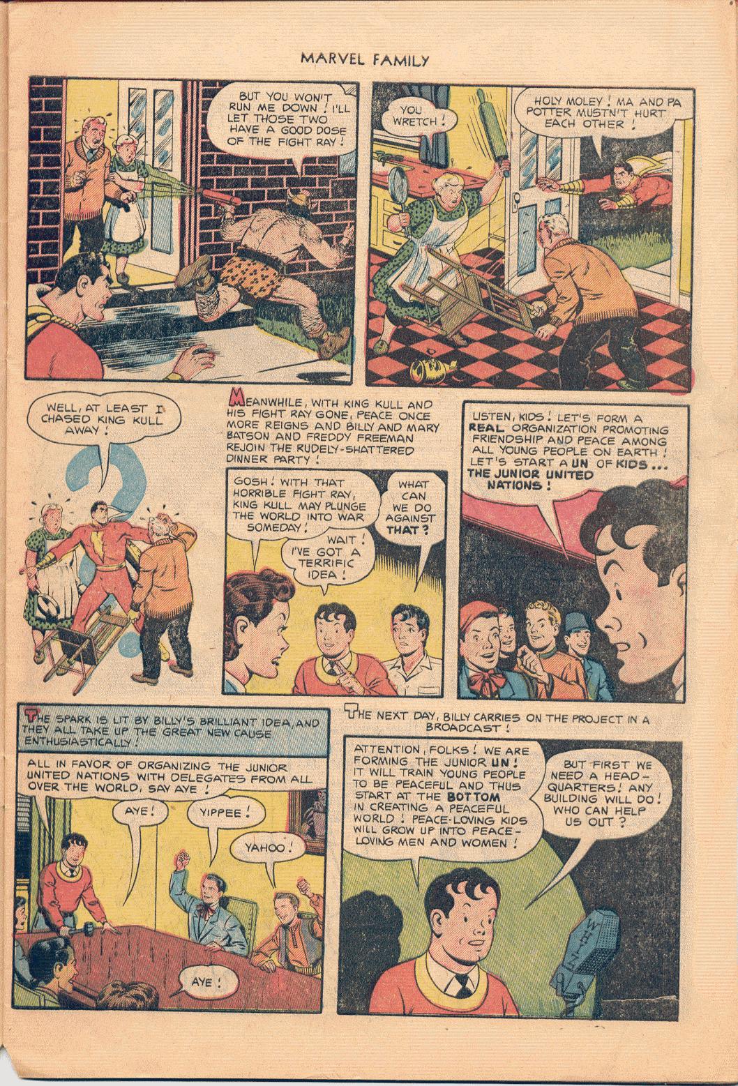 Read online The Marvel Family comic -  Issue #77 - 7