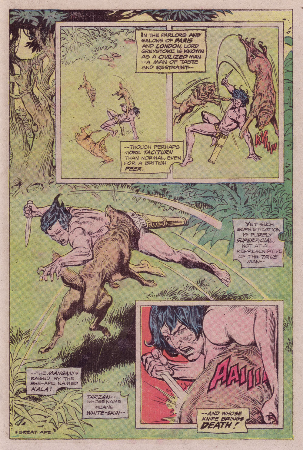 Read online Tarzan (1972) comic -  Issue #251 - 7