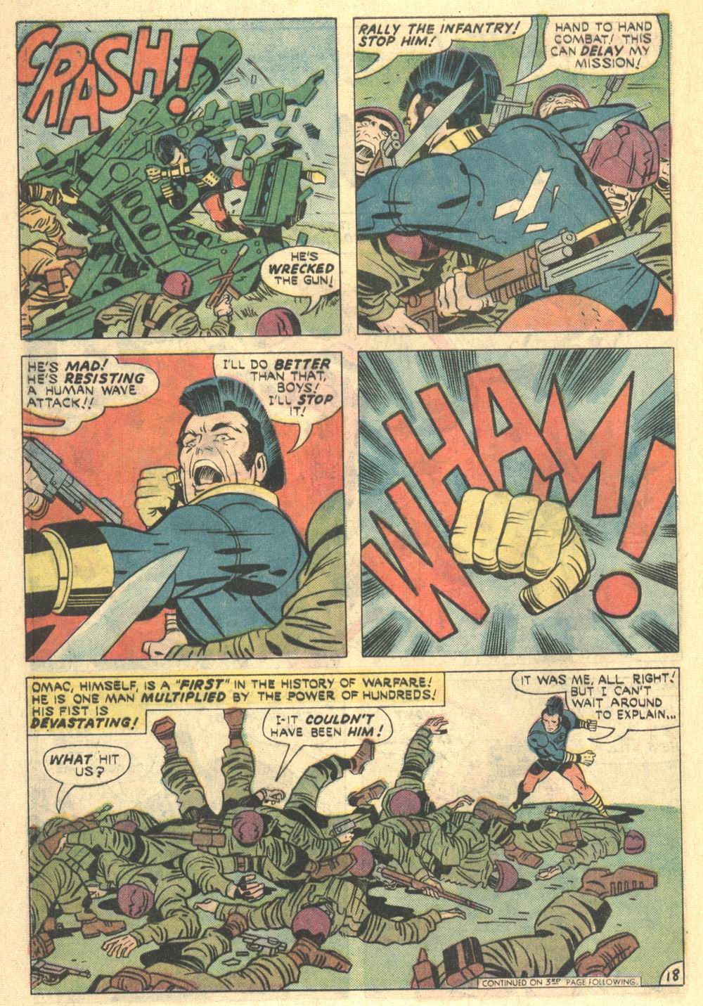 Read online OMAC (1974) comic -  Issue #3 - 18