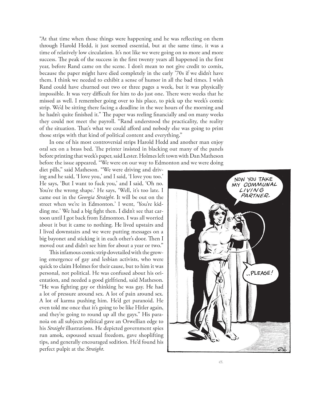 The Artist Himself: A Rand Holmes Retrospective issue TPB (Part 1) - Page 45