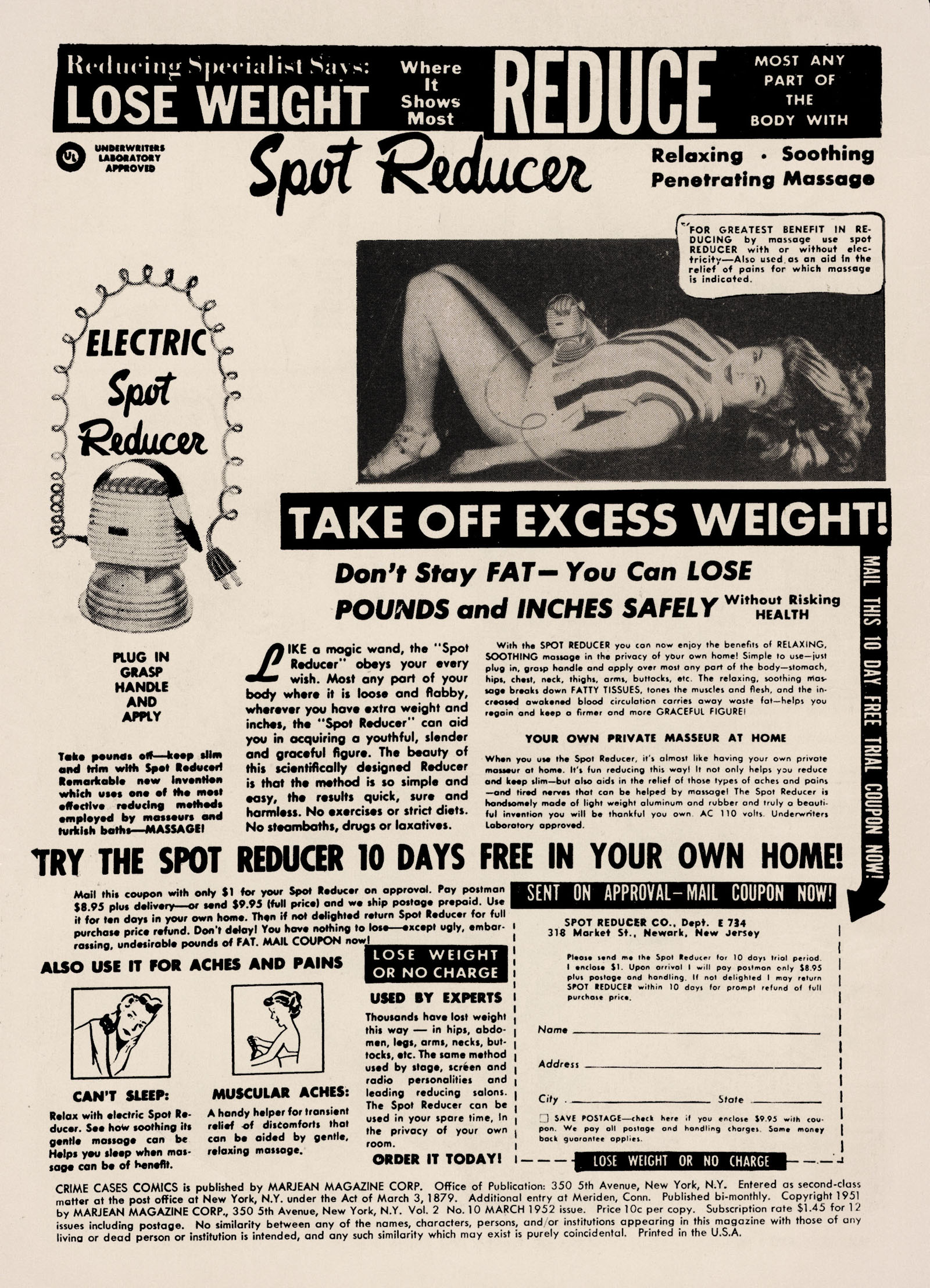 Read online Crime Cases Comics (1951) comic -  Issue #10 - 2