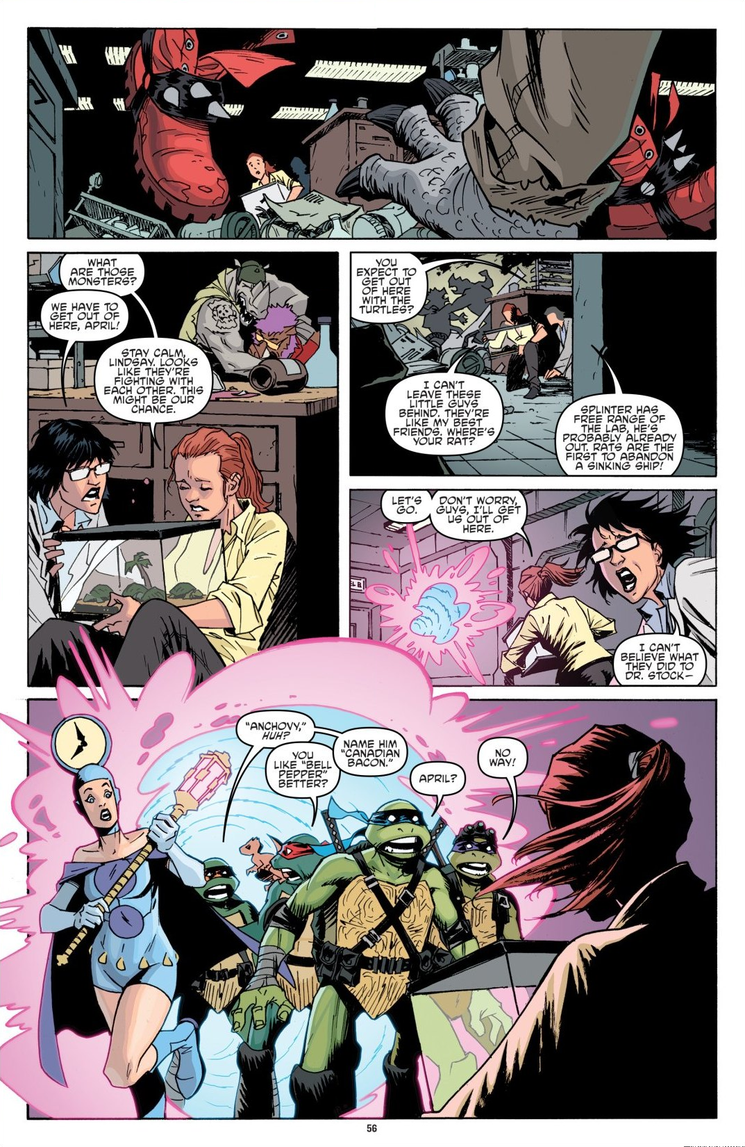 Read online Teenage Mutant Ninja Turtles: The IDW Collection comic -  Issue # TPB 8 (Part 1) - 56
