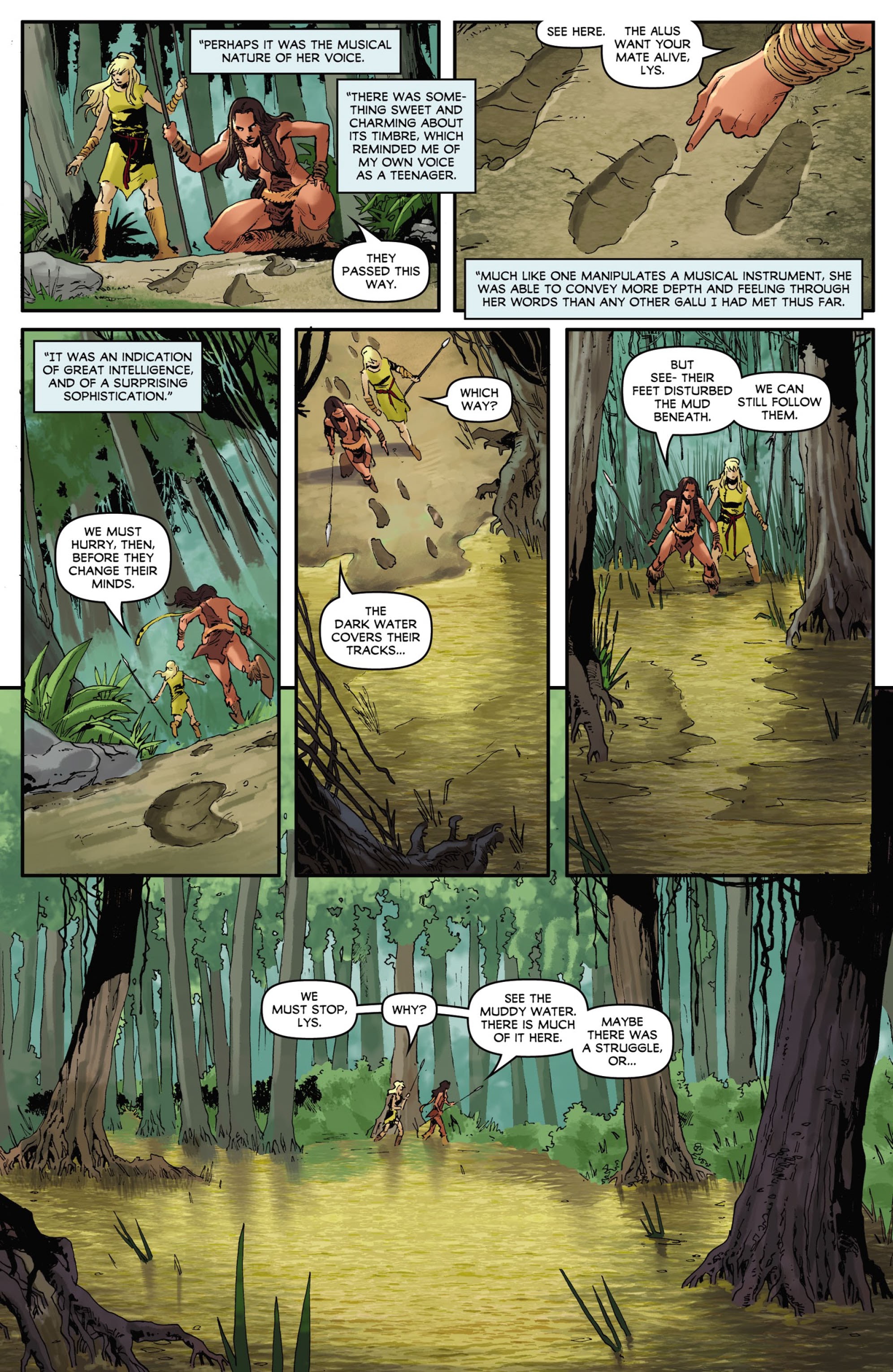 Read online The Land That Time Forgot: Fearless comic -  Issue #1 - 19