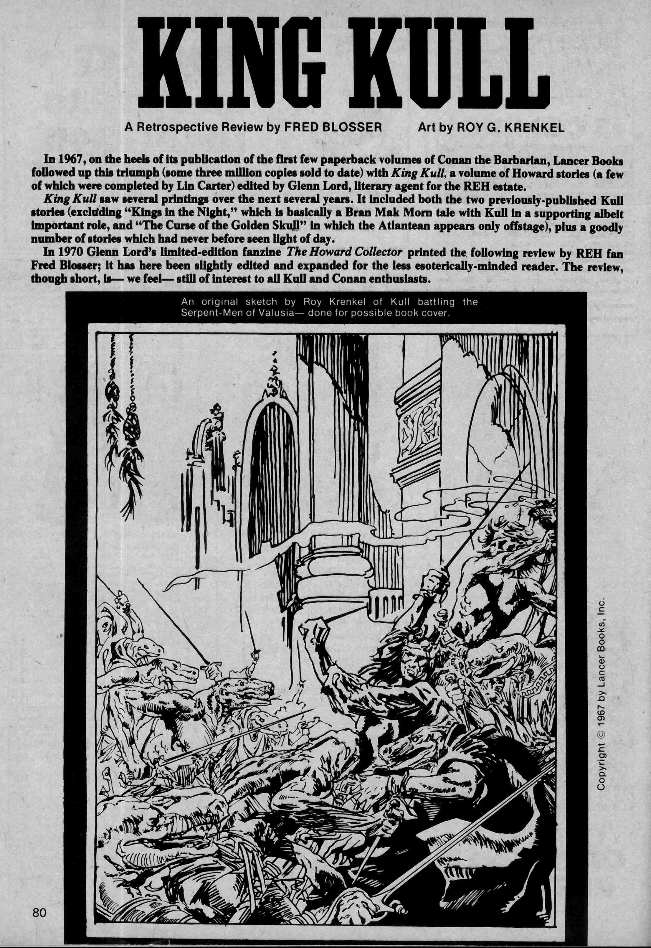 Read online Kull and the Barbarians comic -  Issue #1 - 80