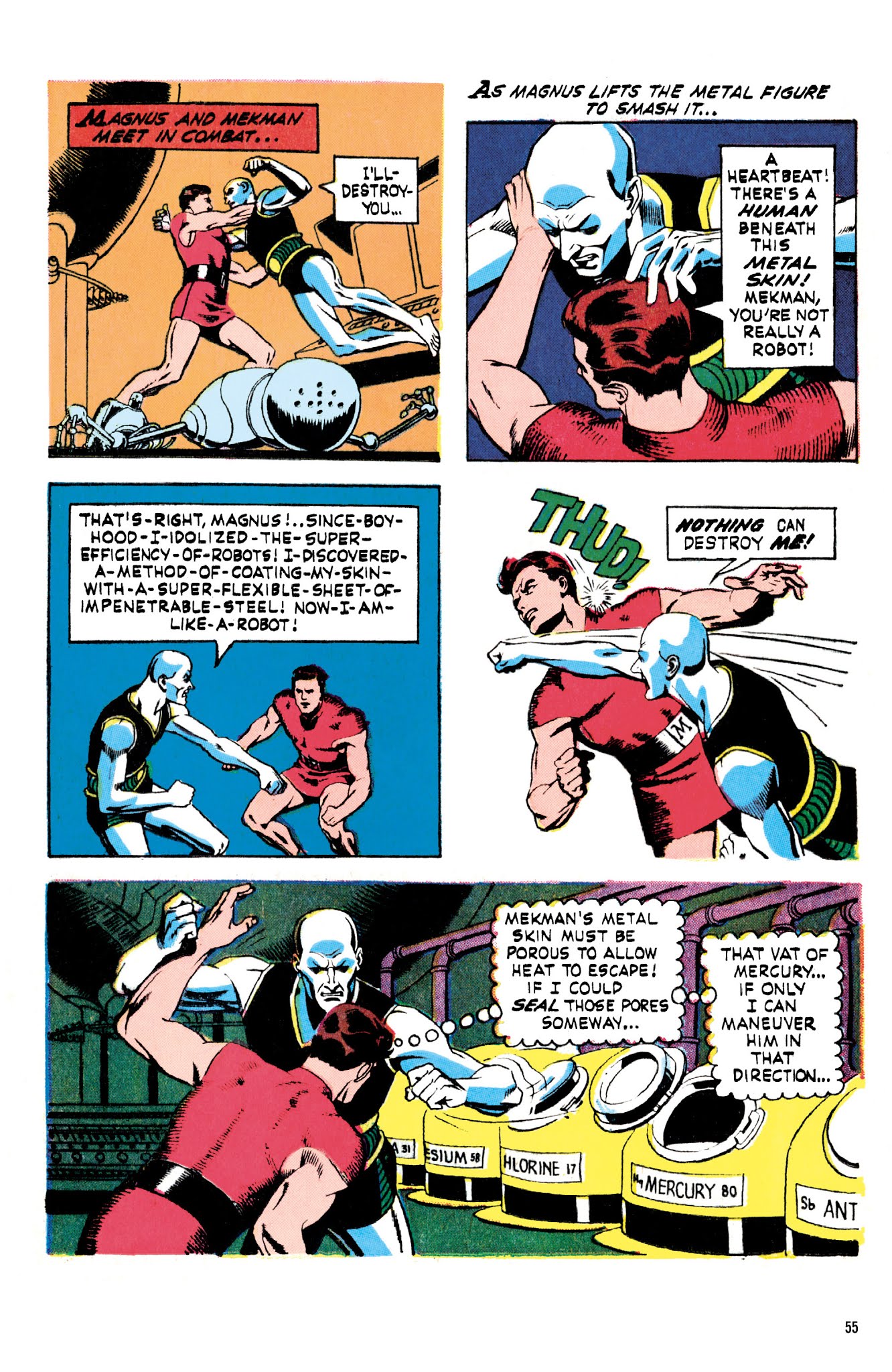 Read online Magnus, Robot Fighter Archives comic -  Issue # TPB 1 (Part 1) - 57