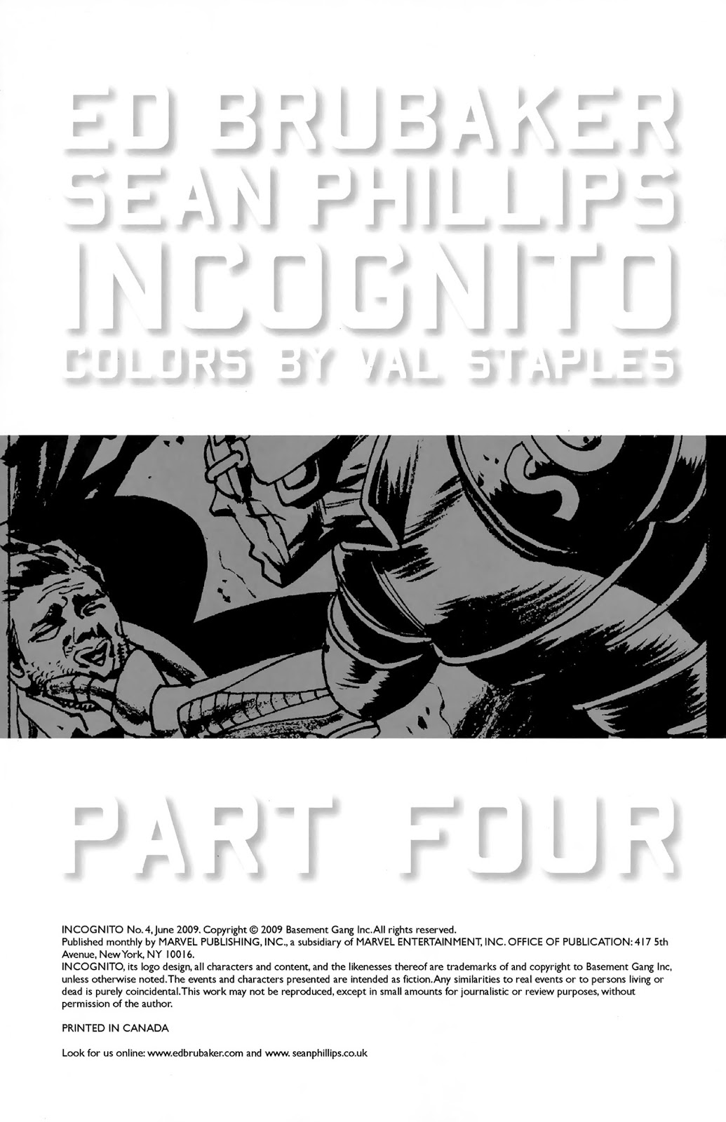Incognito 4 | Read Incognito 4 comic online in high quality. Read 