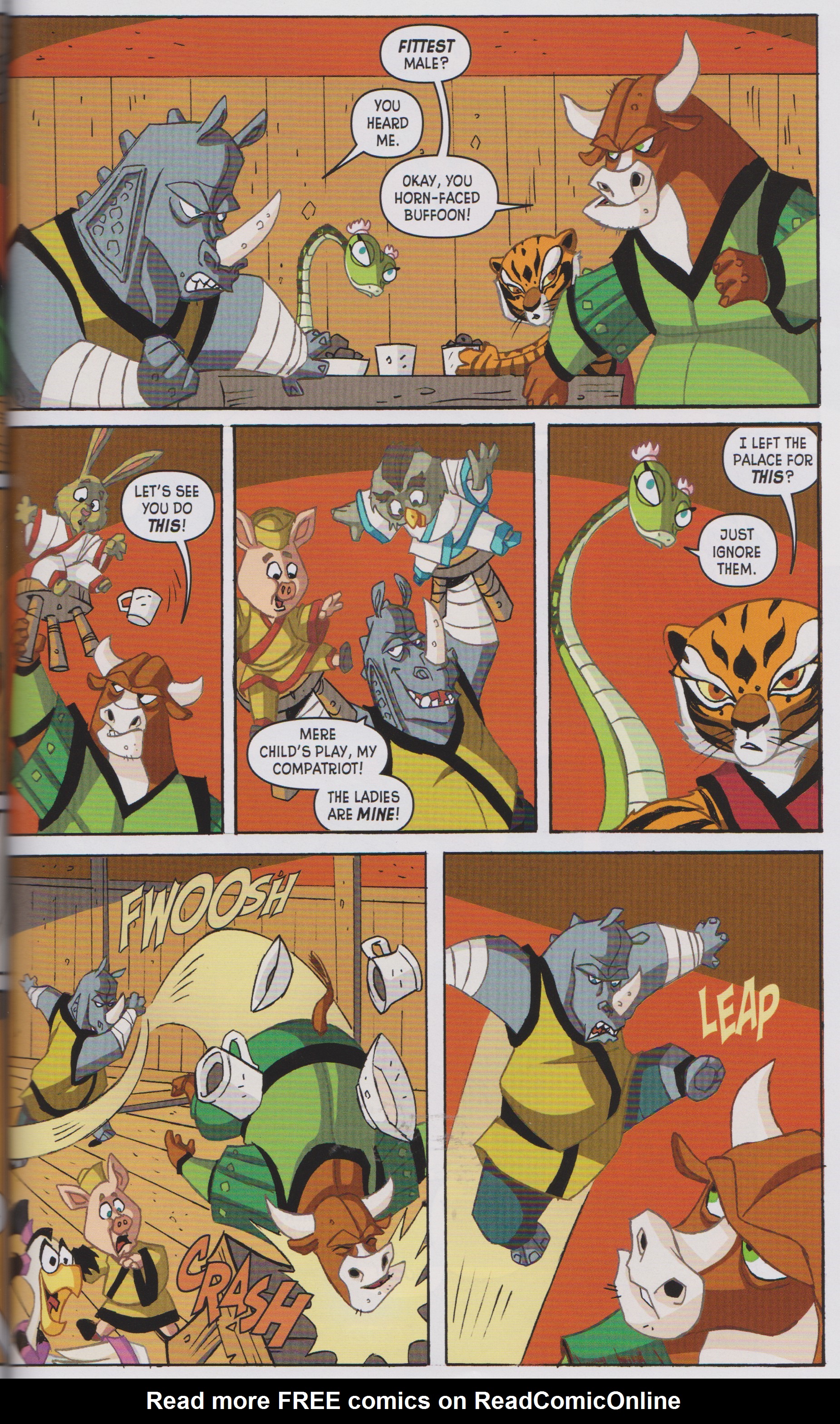 Read online Kung Fu Panda Everyone is Kung Fu Fighting comic -  Issue # TPB (Part 3) - 19